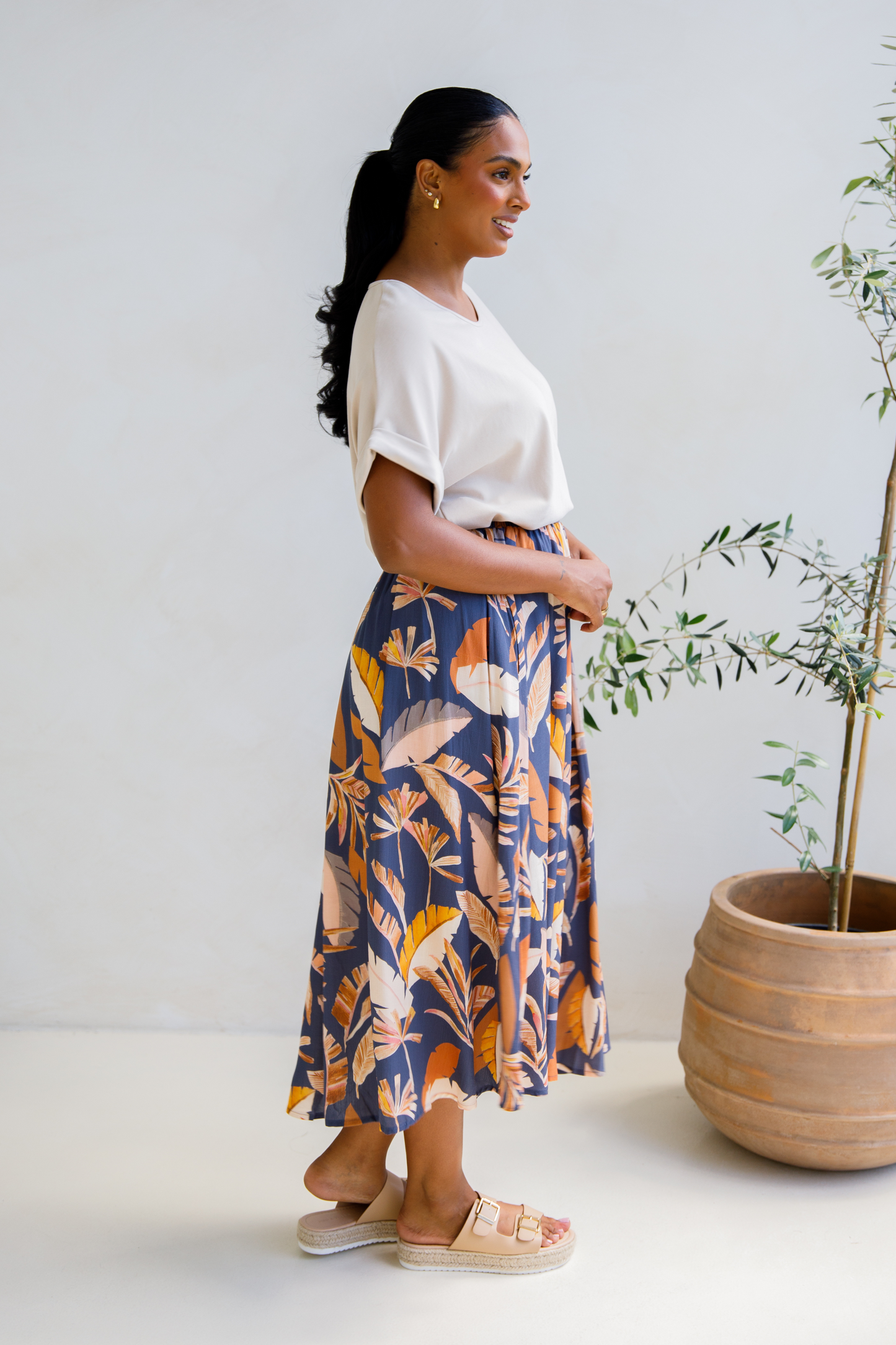 Harley Skirt | Dark Palmetto