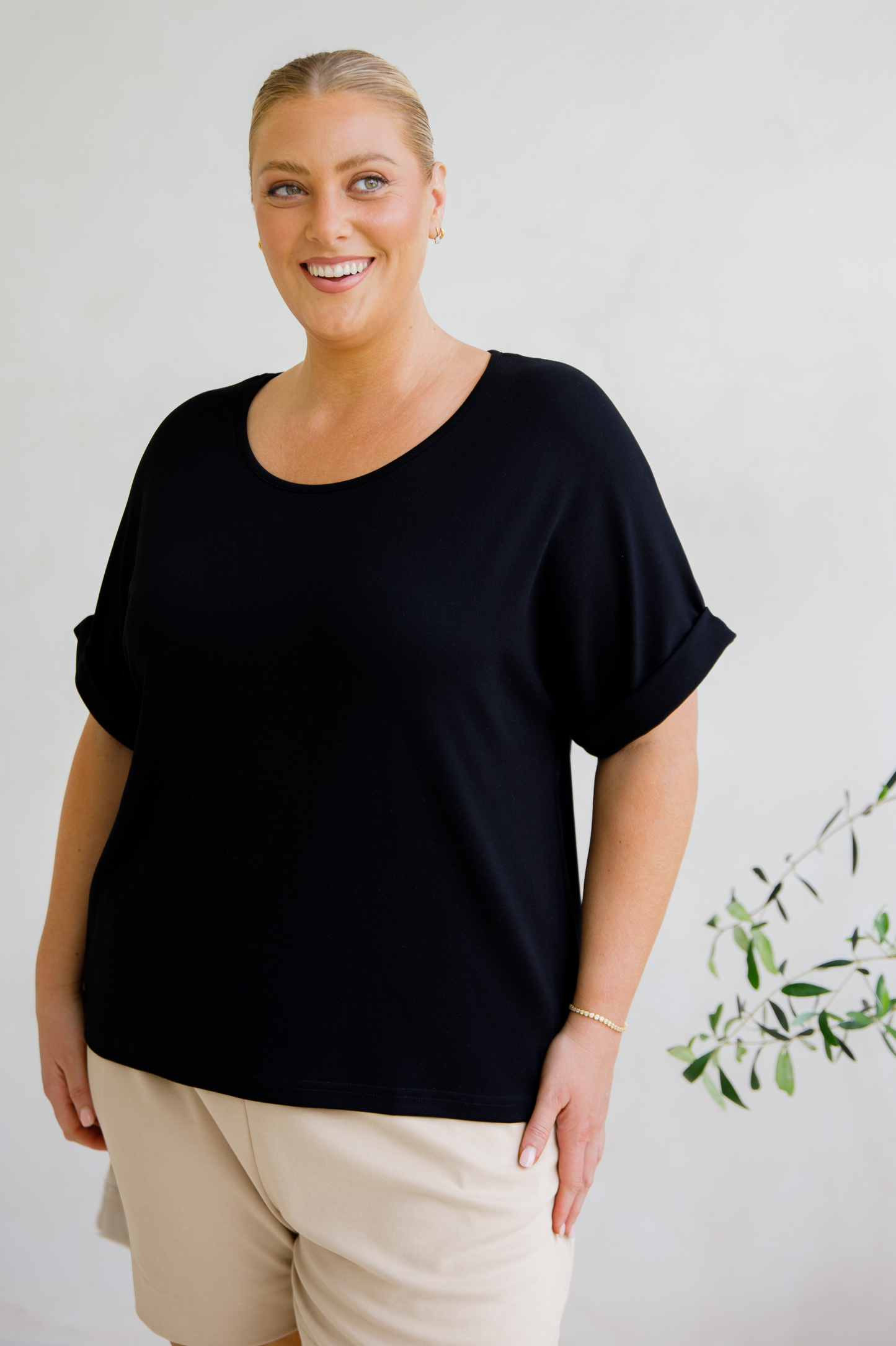 Gigi Lounge Top | Black