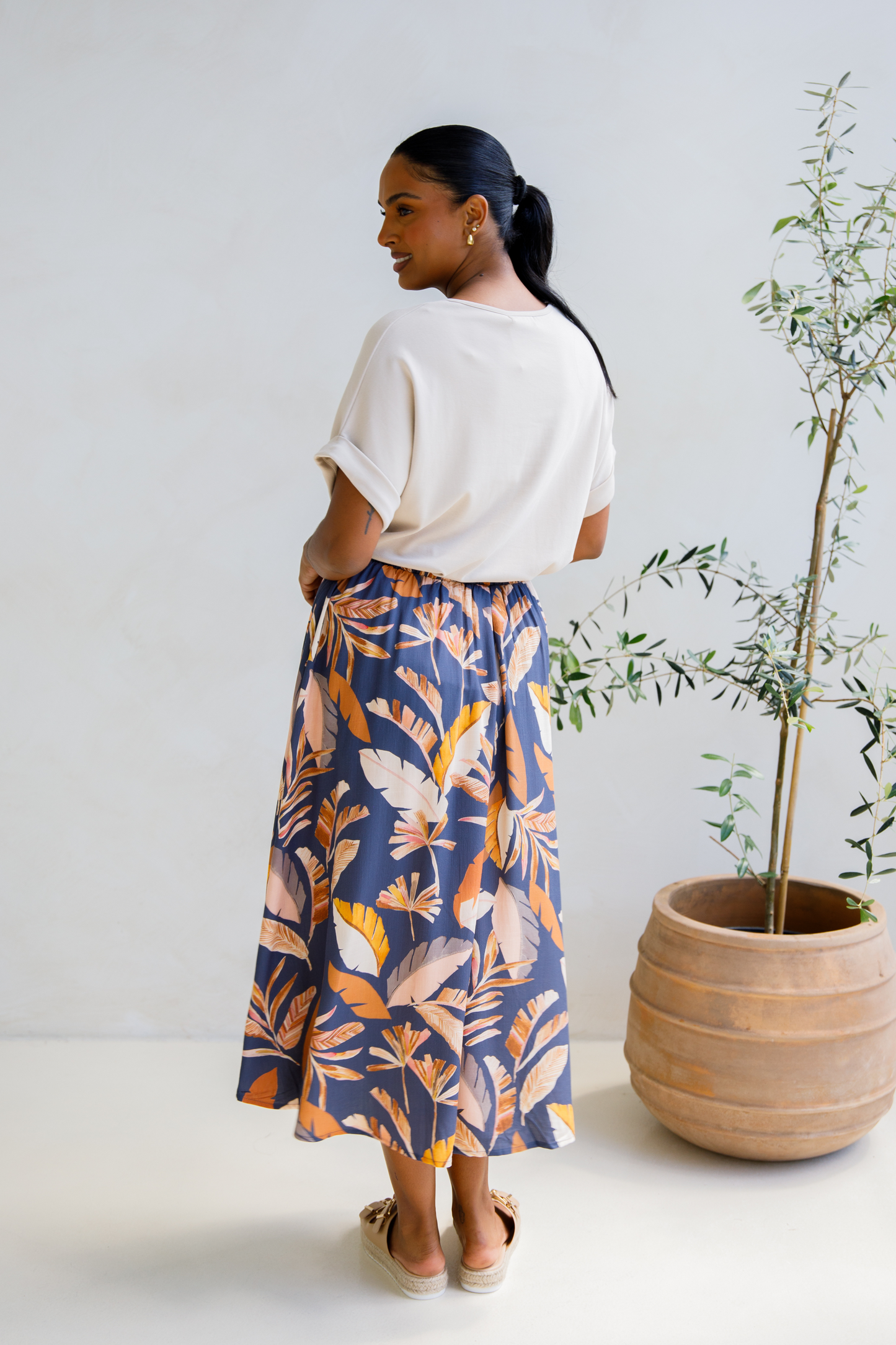 Harley Skirt | Dark Palmetto