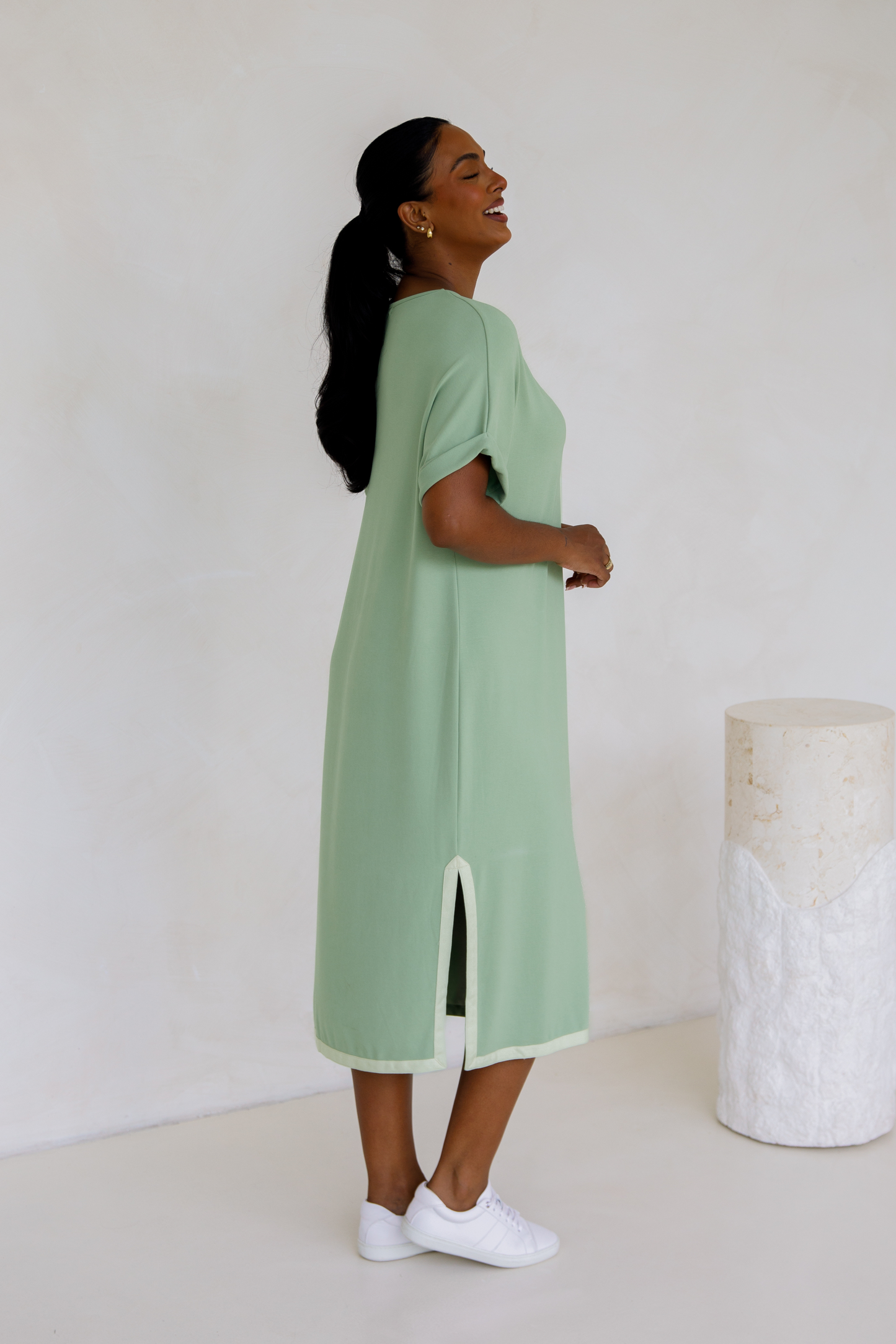 Gigi Lounge Dress | Sage