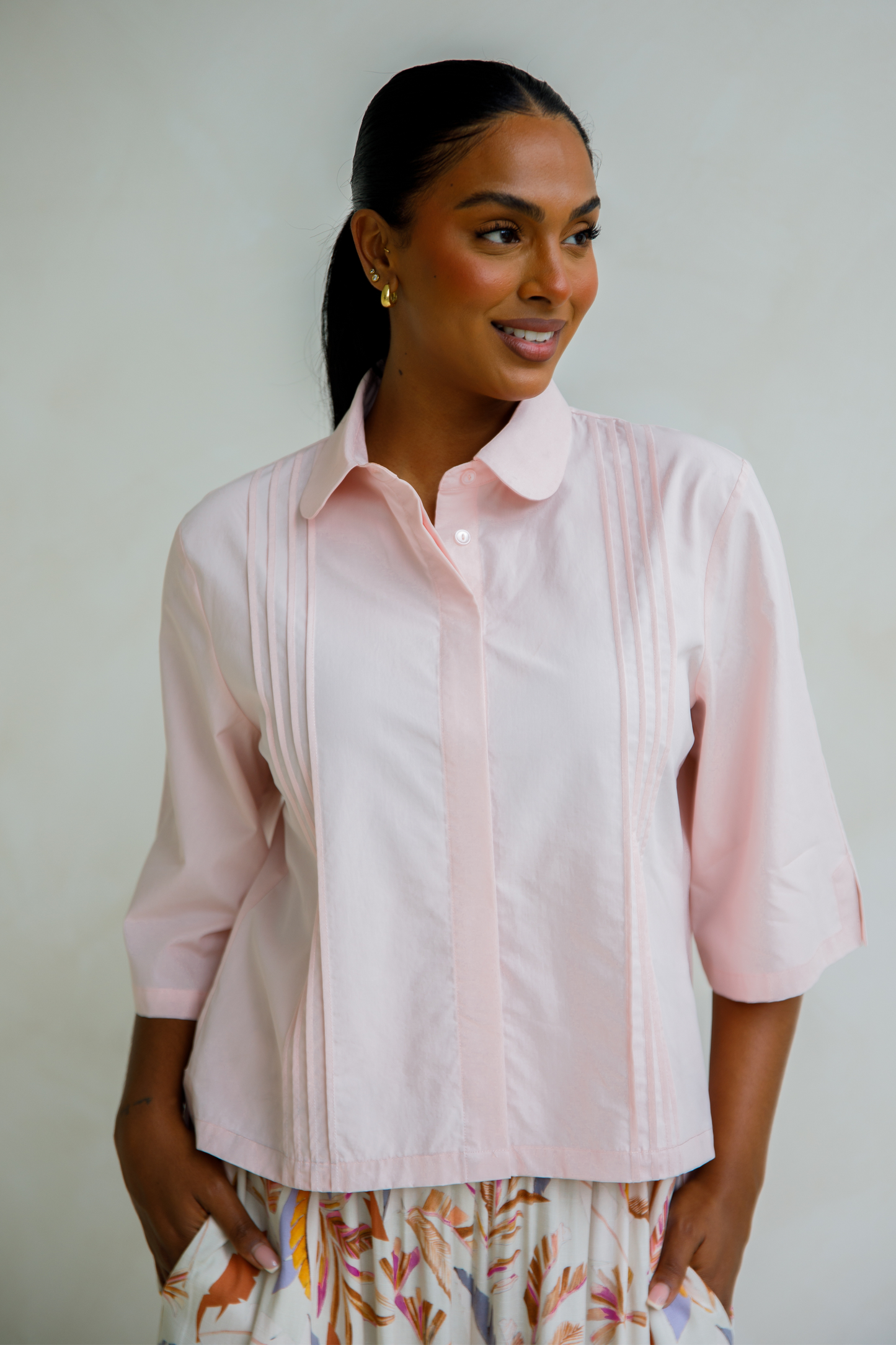 Holly Shirt | Blush