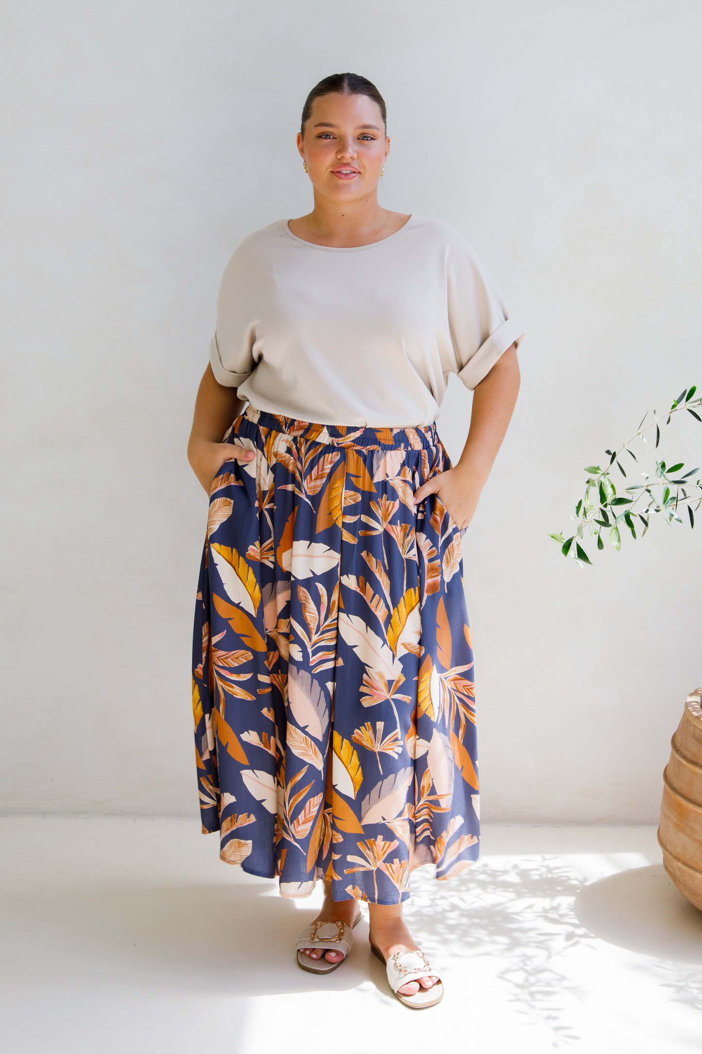 Harley Skirt | Dark Palmetto