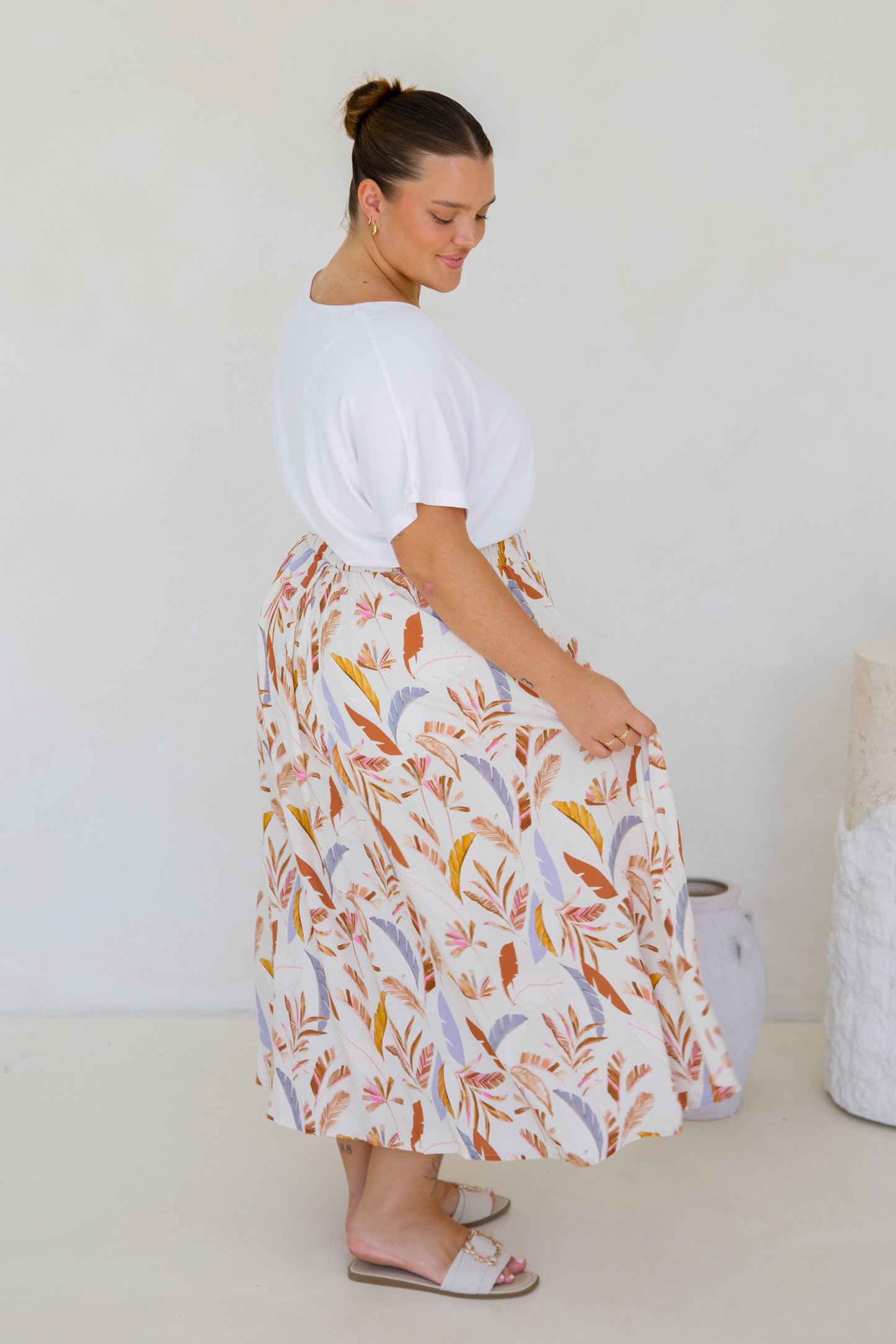 Harley Skirt | Light Palmetto