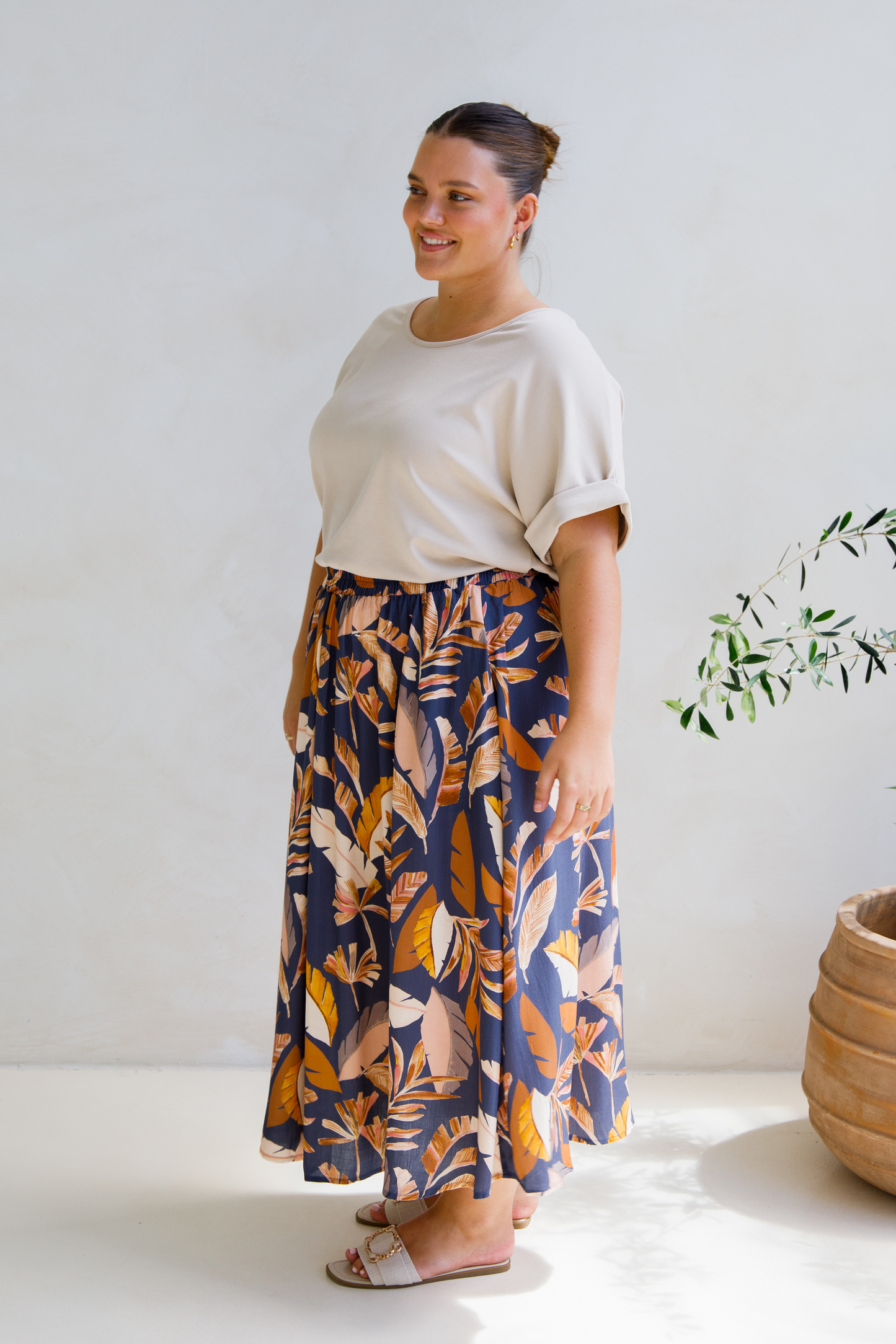 Harley Skirt | Dark Palmetto