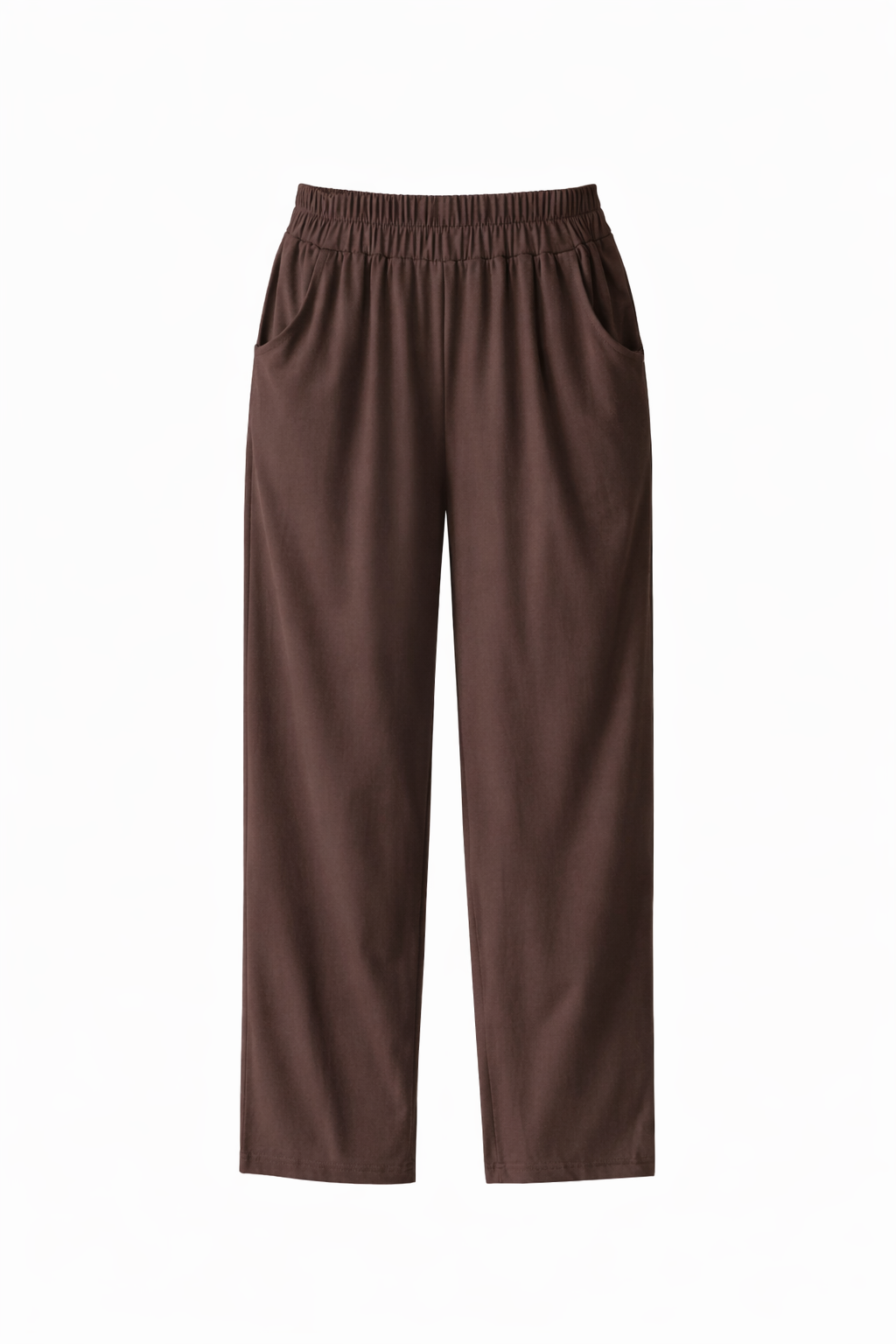 FRANKIE Bamboo Cropped Pant | Chocolate