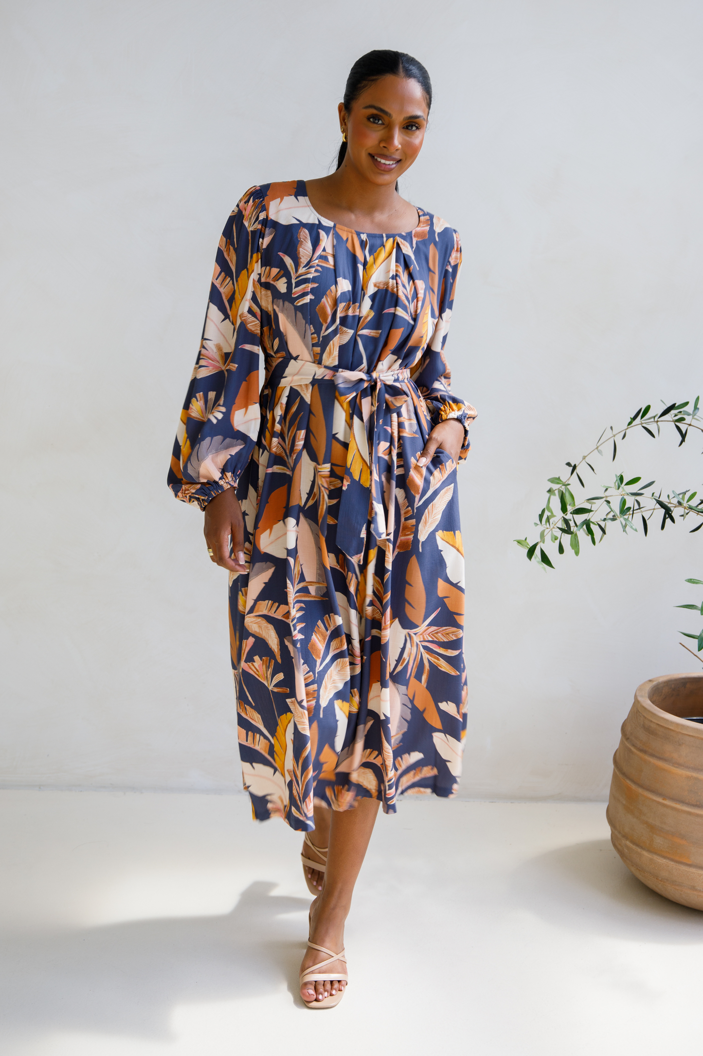 Jade Dress | Dark Palmetto