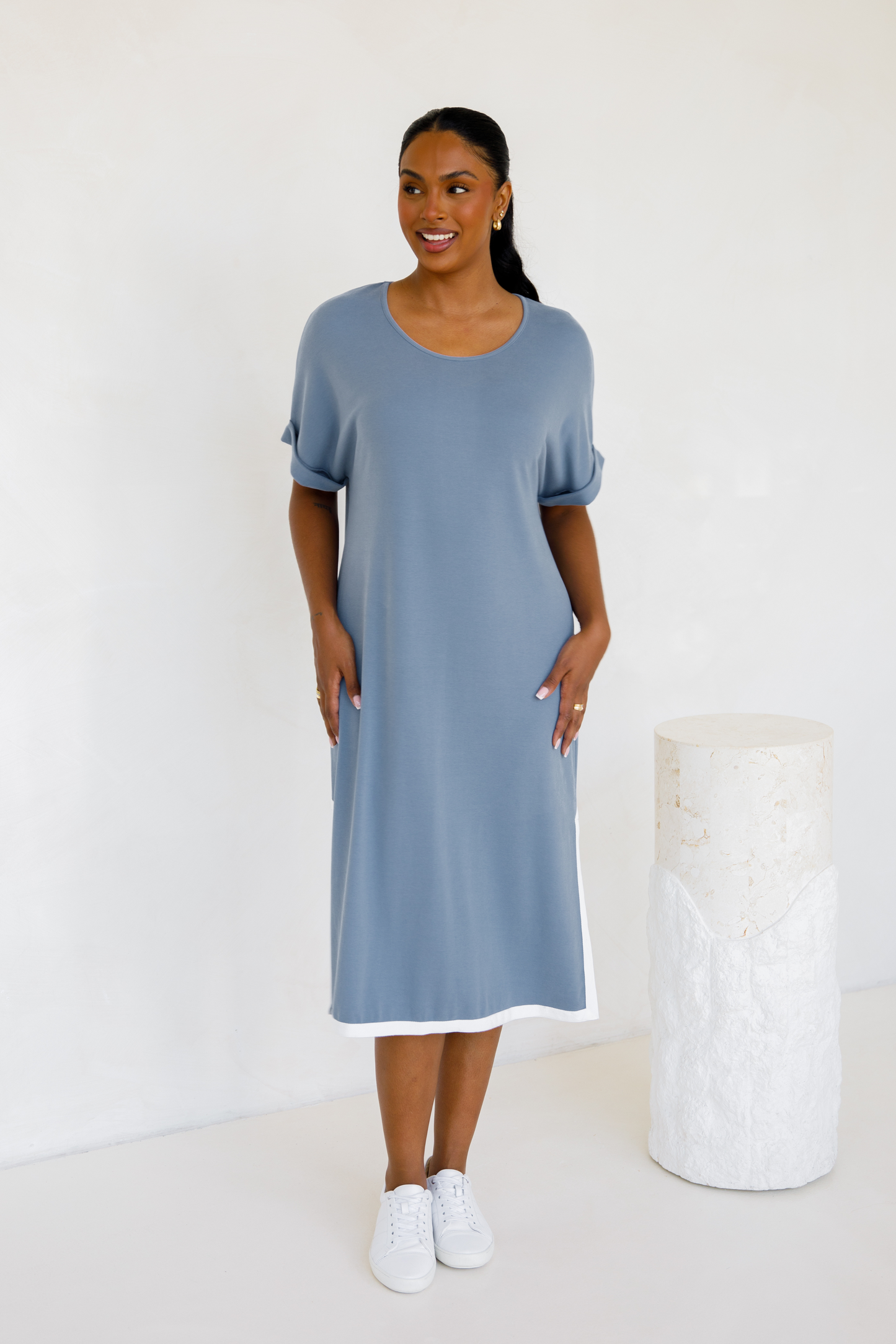 Gigi Lounge Dress | Dusk