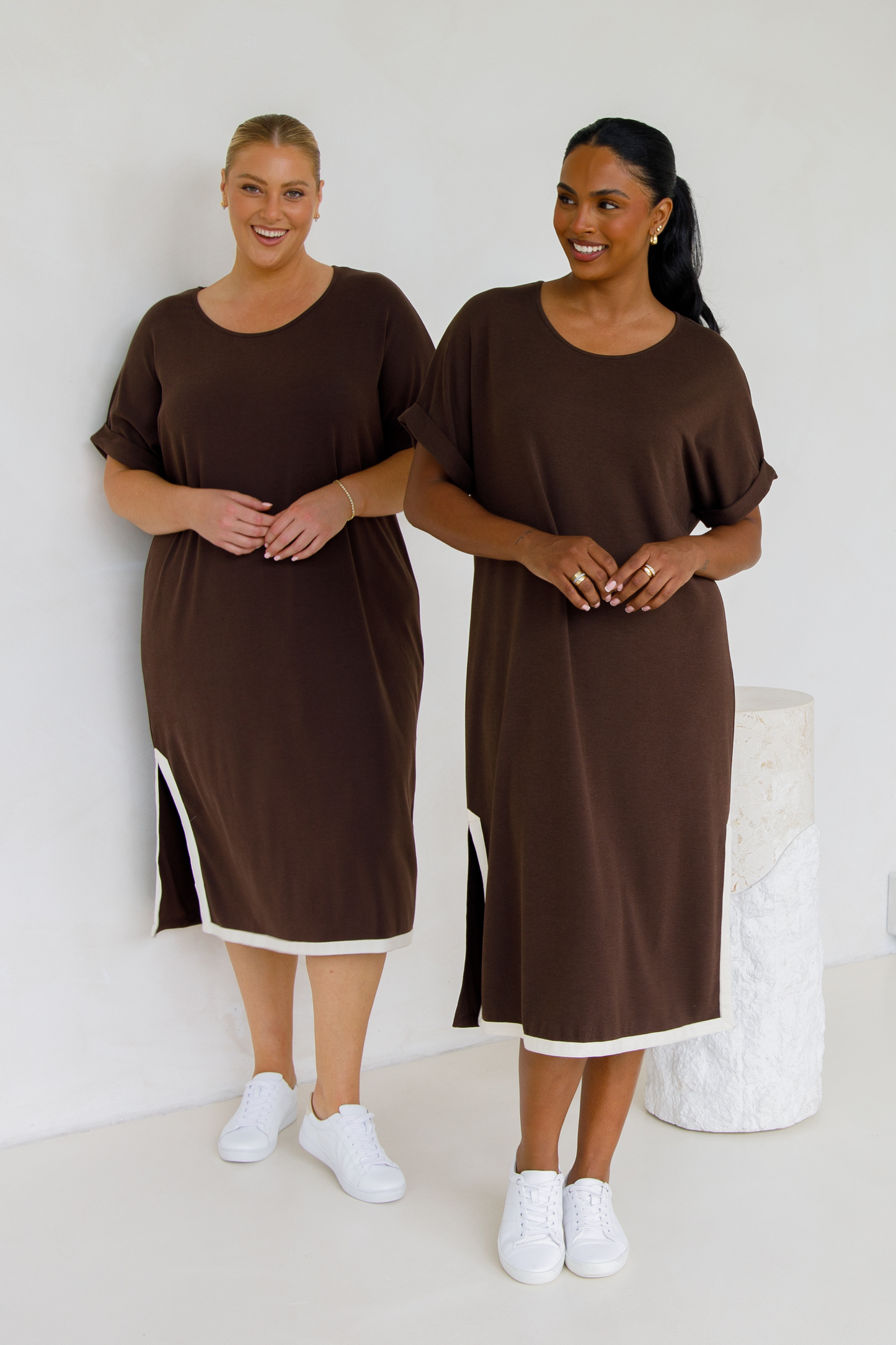 Gigi Lounge Dress | Chocolate