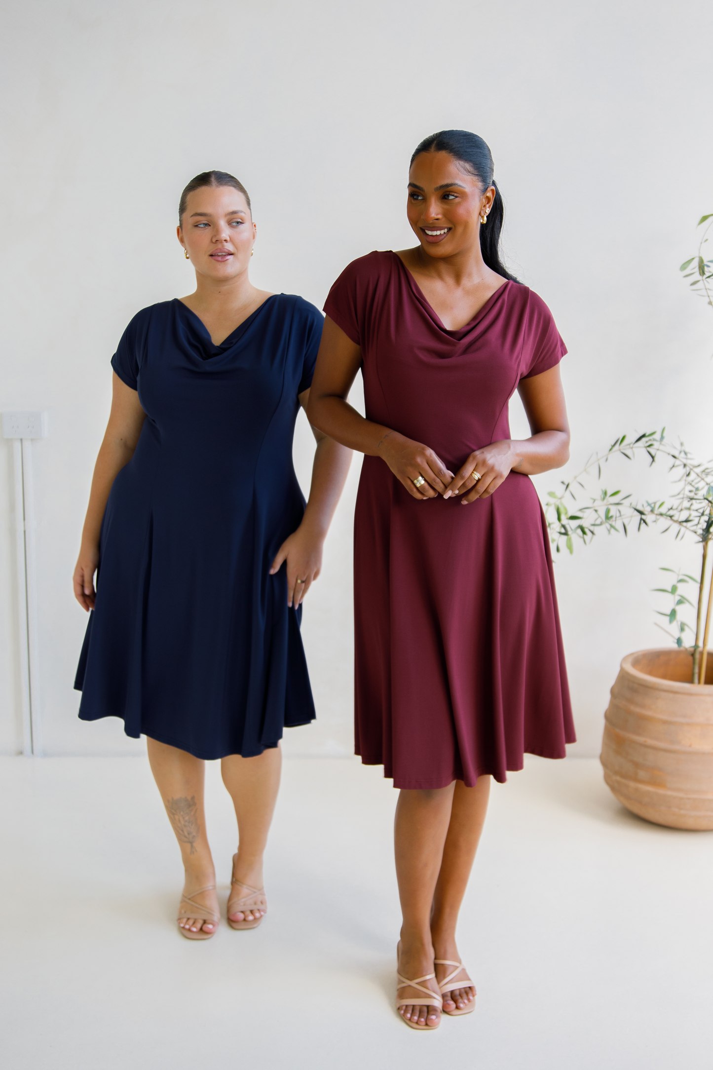 Maeve Dress | Cranberry