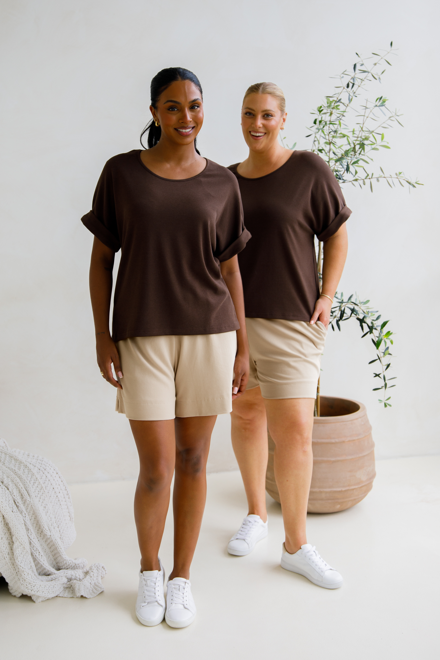 Gigi Lounge Top | Chocolate