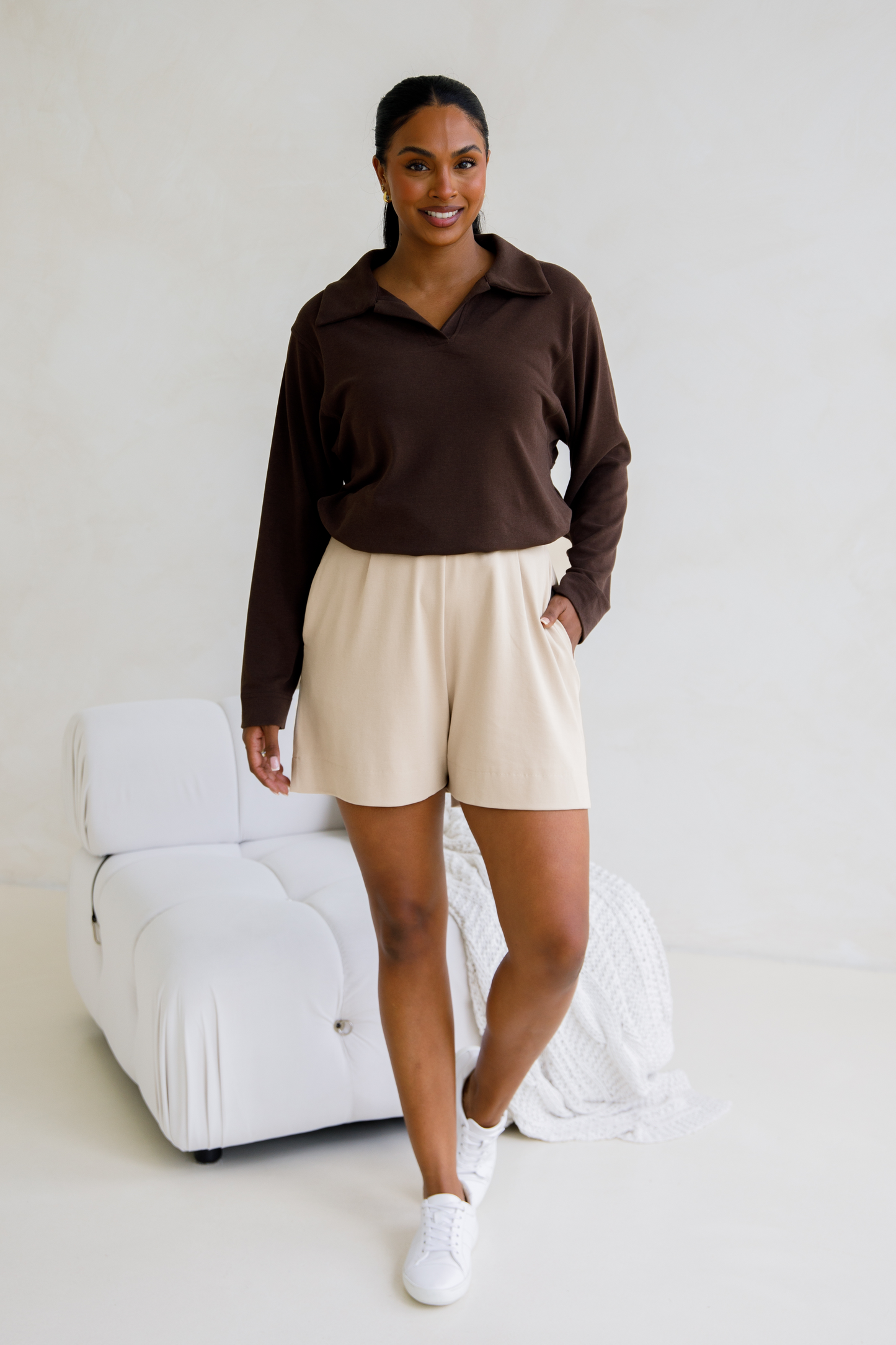 Everyday Lounge Shorts | Portobello Beige