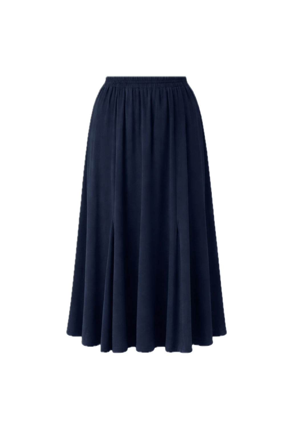 ADELINE Bamboo Mid/Maxi Skirt | Midnight Navy