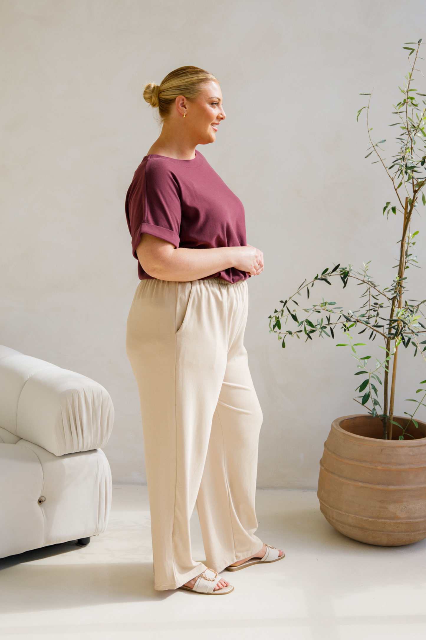 Althea Lounge Top | Shiraz