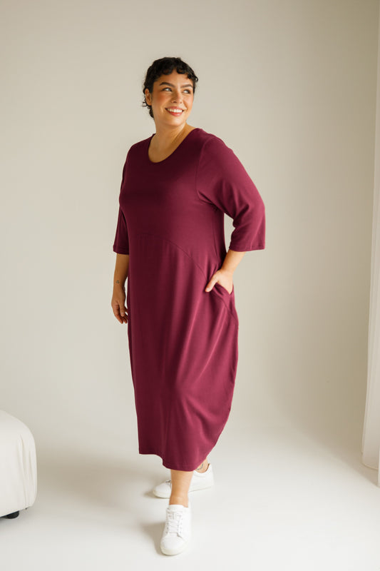 Alviva Lounge Dress | Sangria