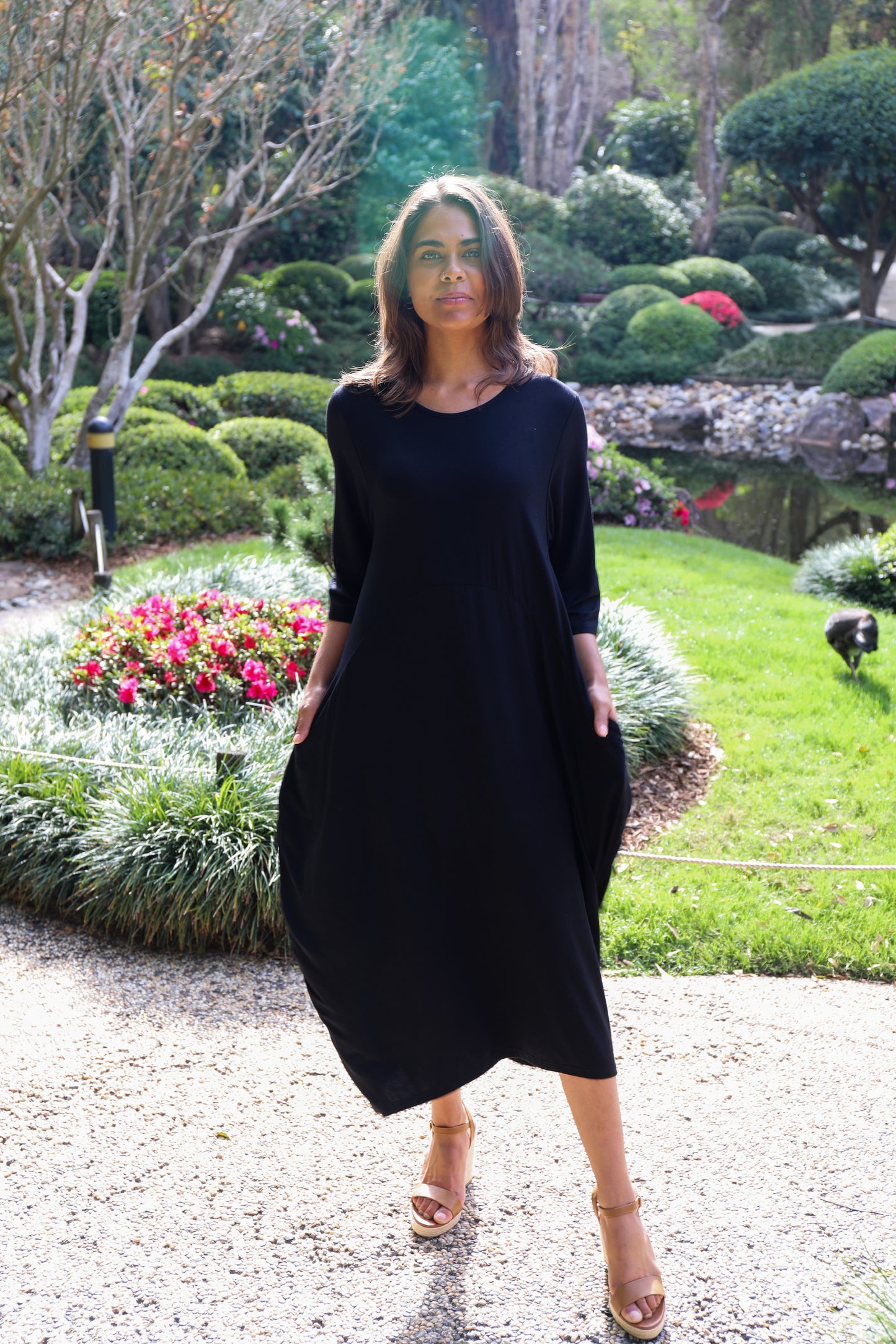 Plus-sized Black Dresses | PQ Collection | Alviva Dress