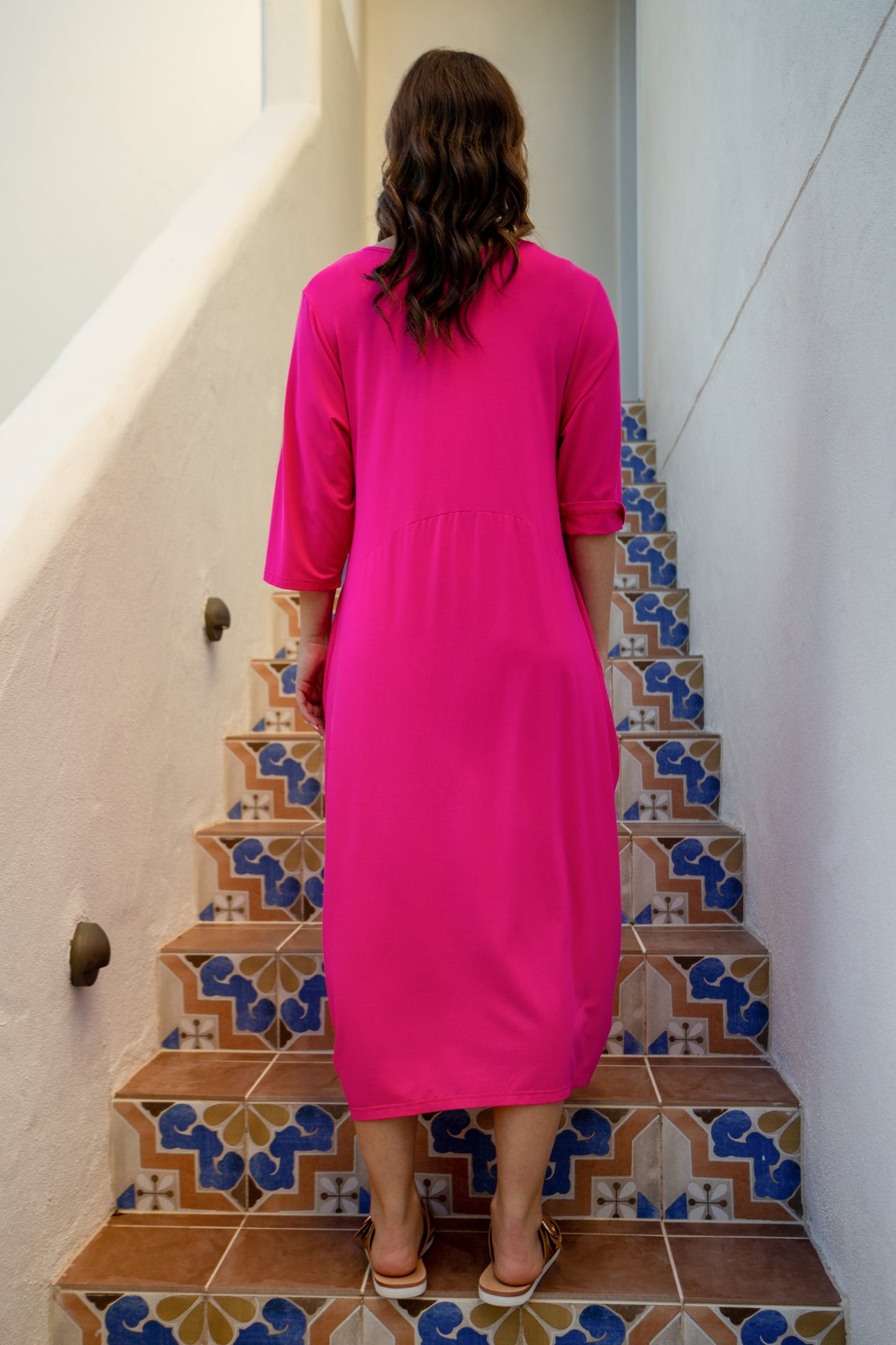 Alviva Dress | Magenta | FINAL SALE