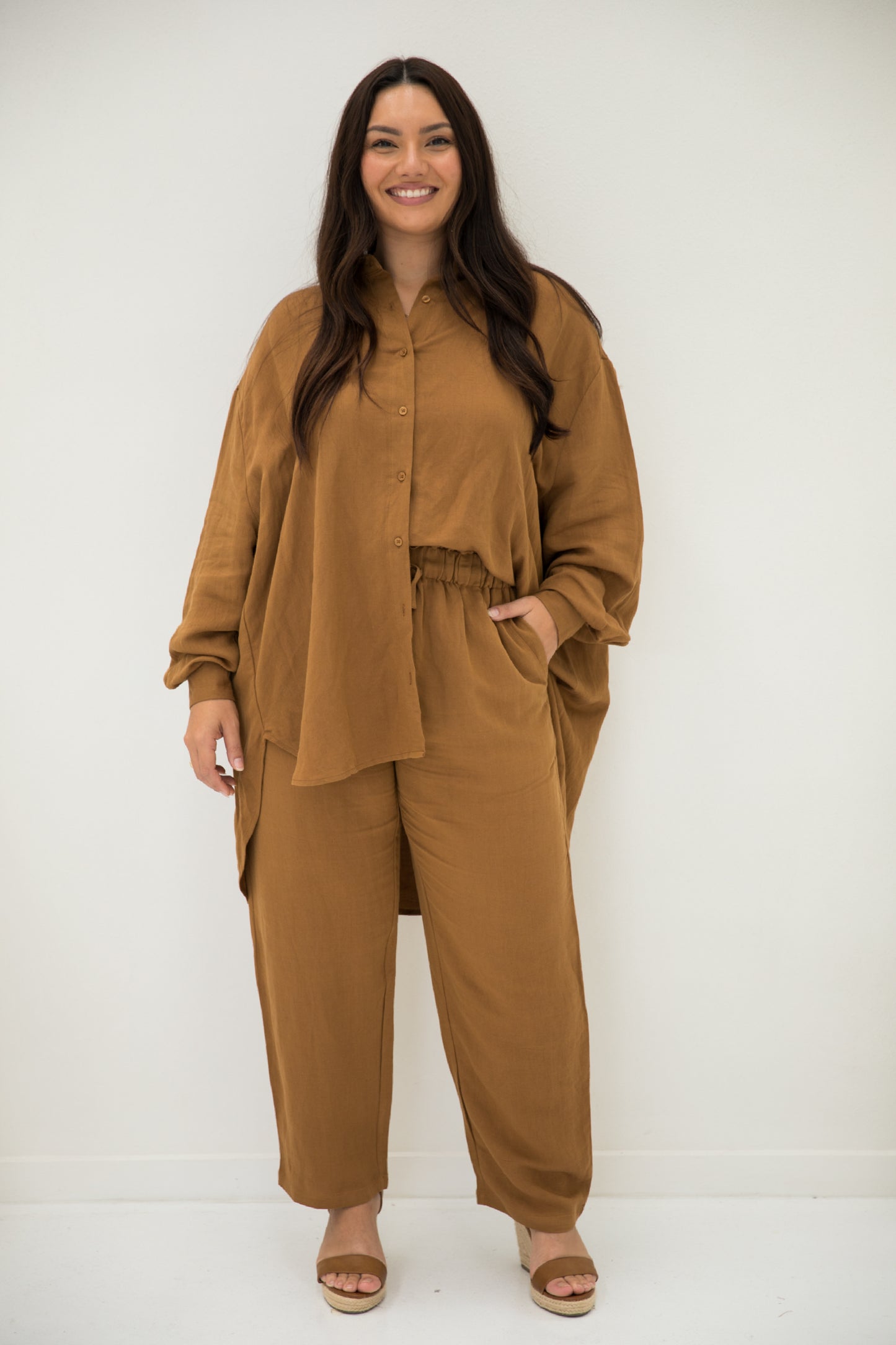 Olivia Pant | Almond | FINAL SALE