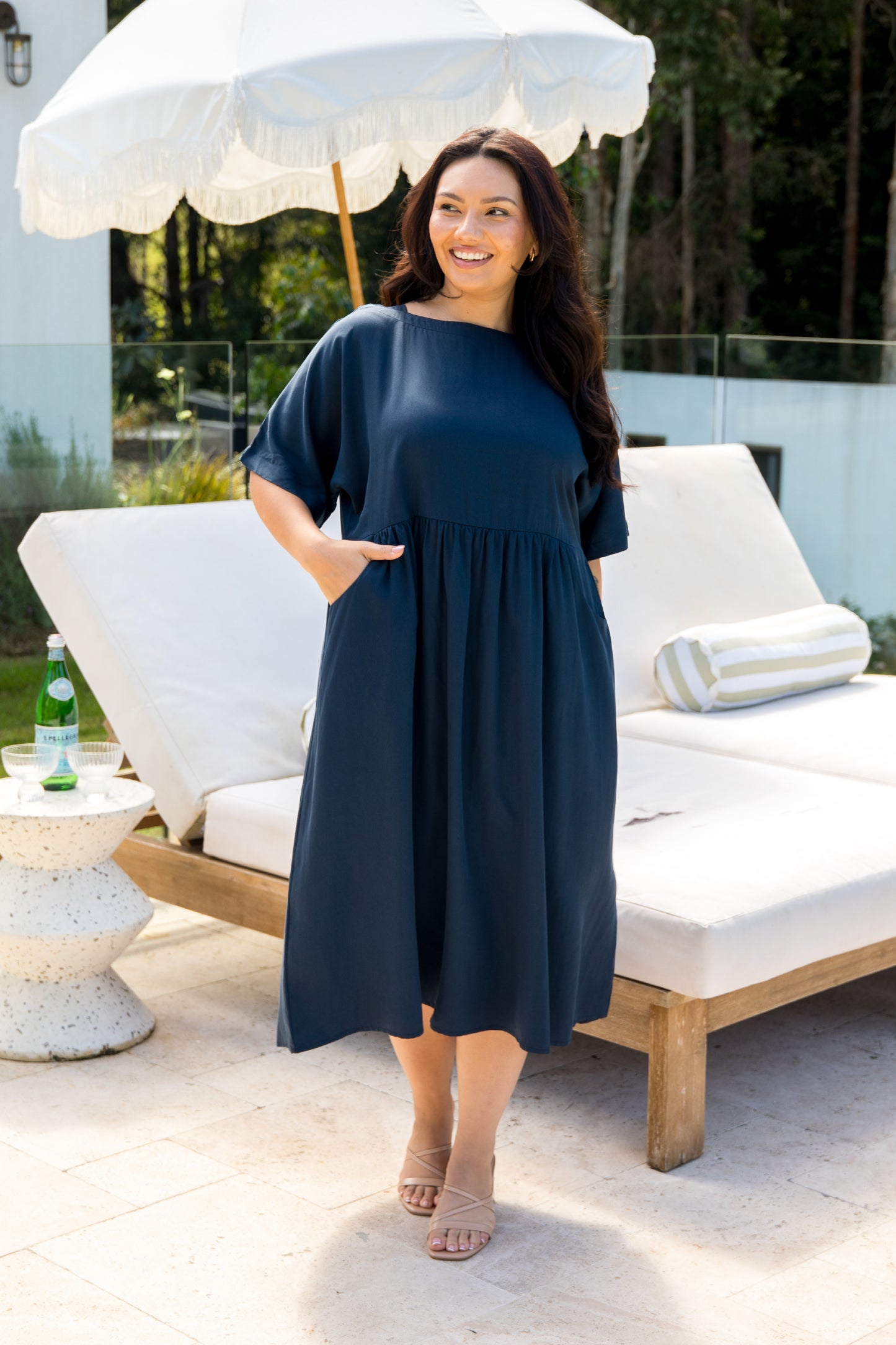 Astra Dress | Maritime Blue