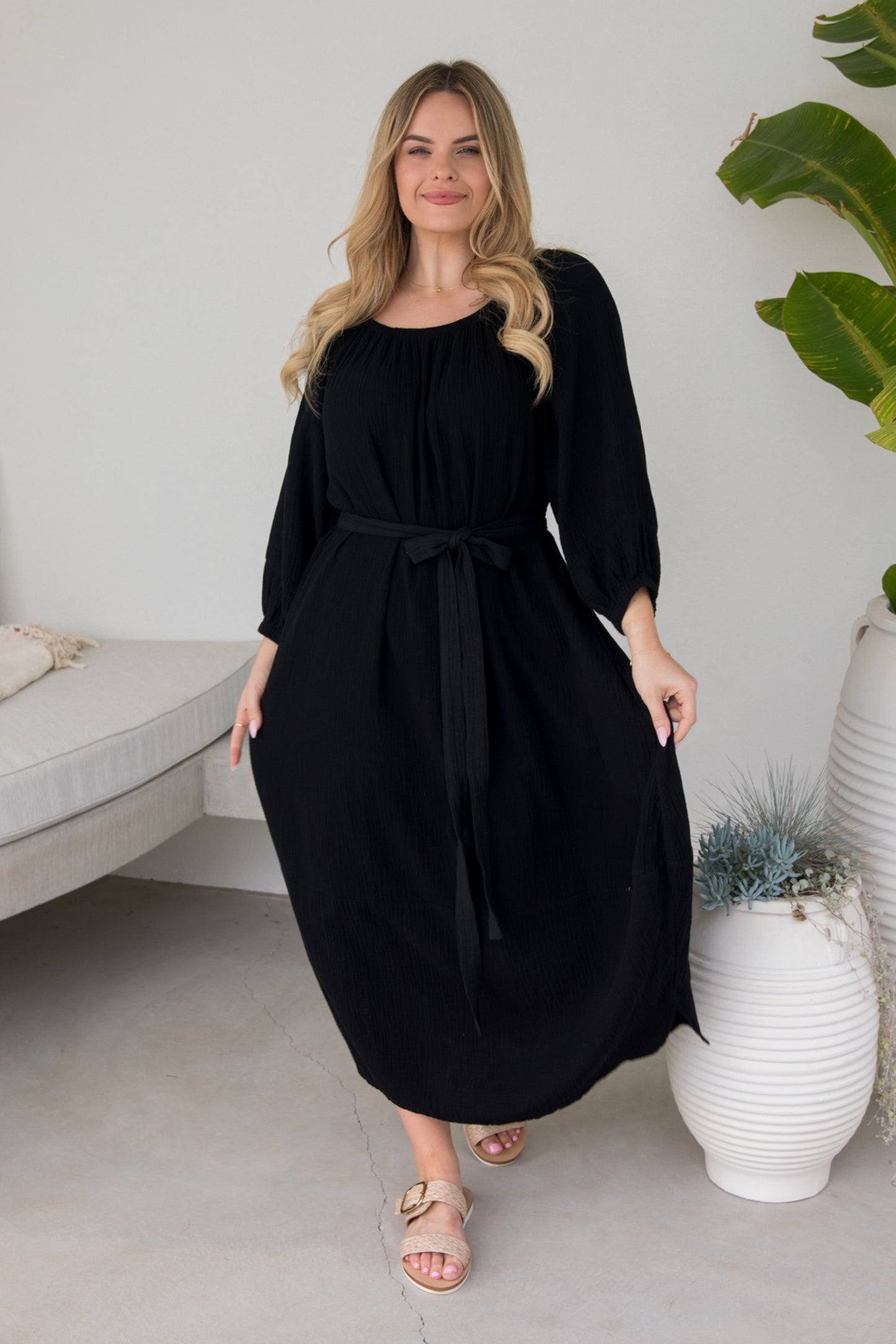 Ava Dress | Black