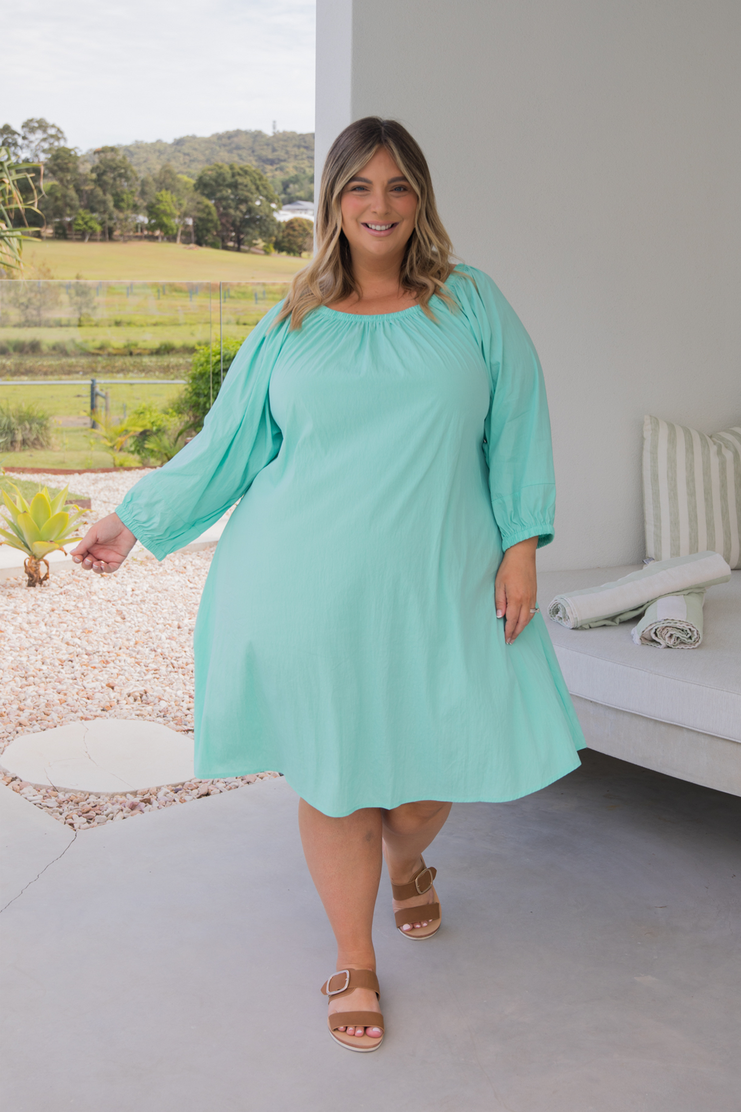 Avalon Dress | Seafoam