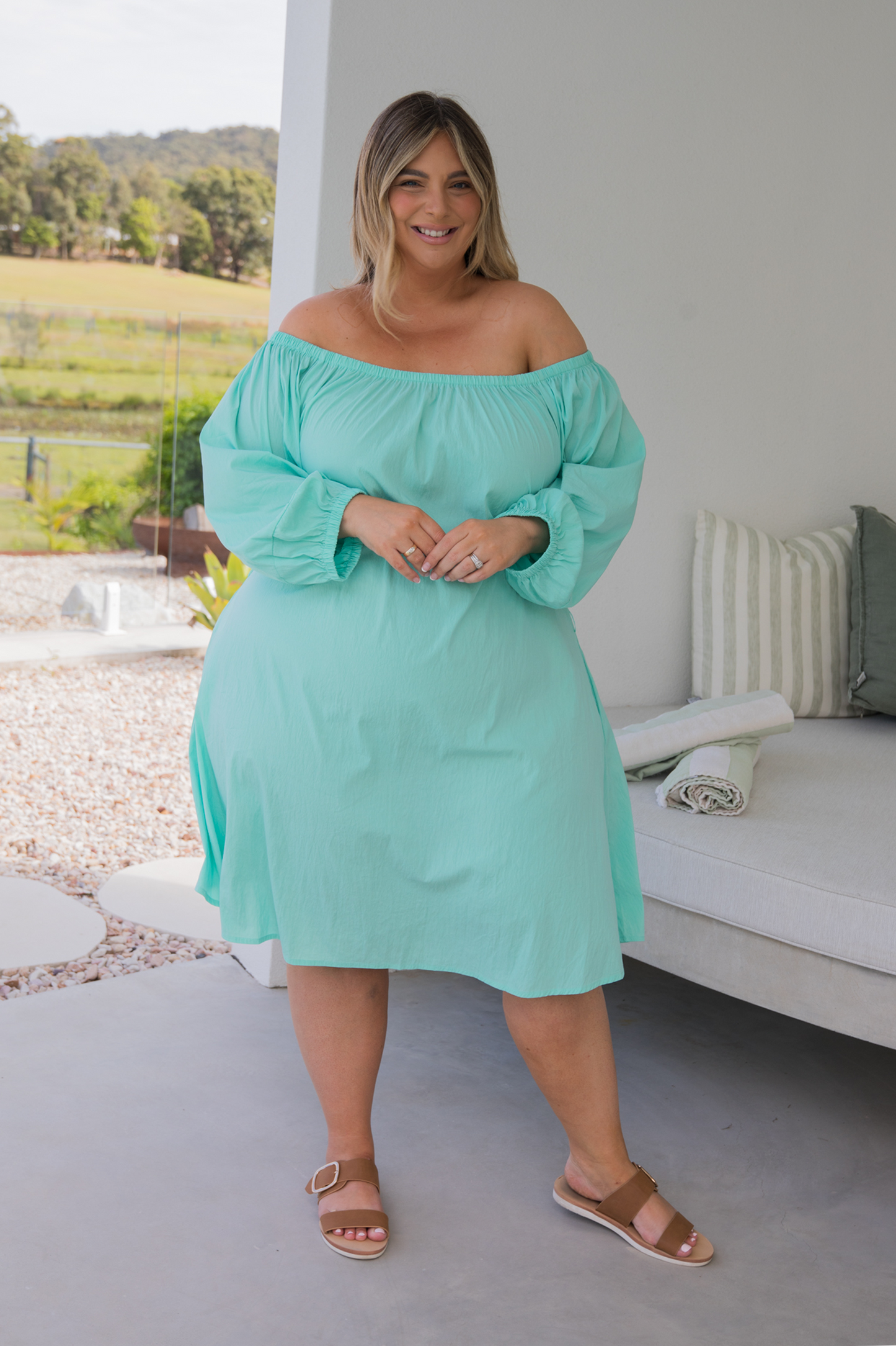 Avalon Dress | Seafoam