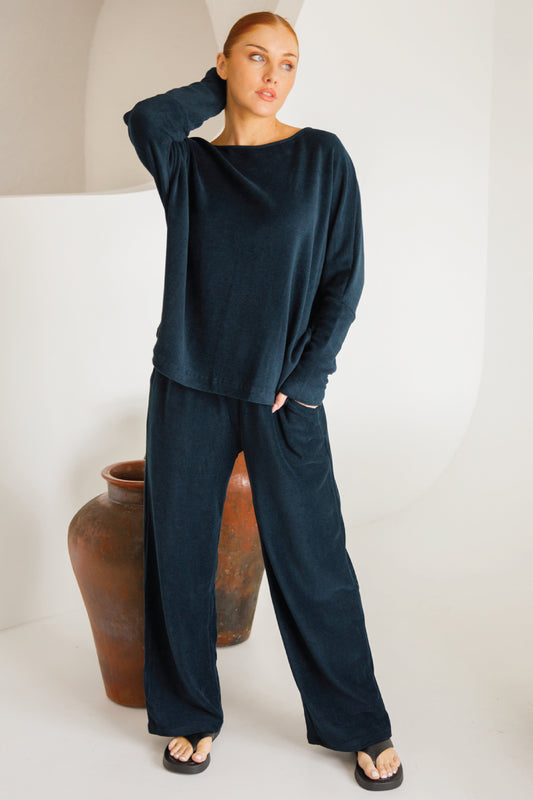 Betty Lounge Pant | Forest Marle