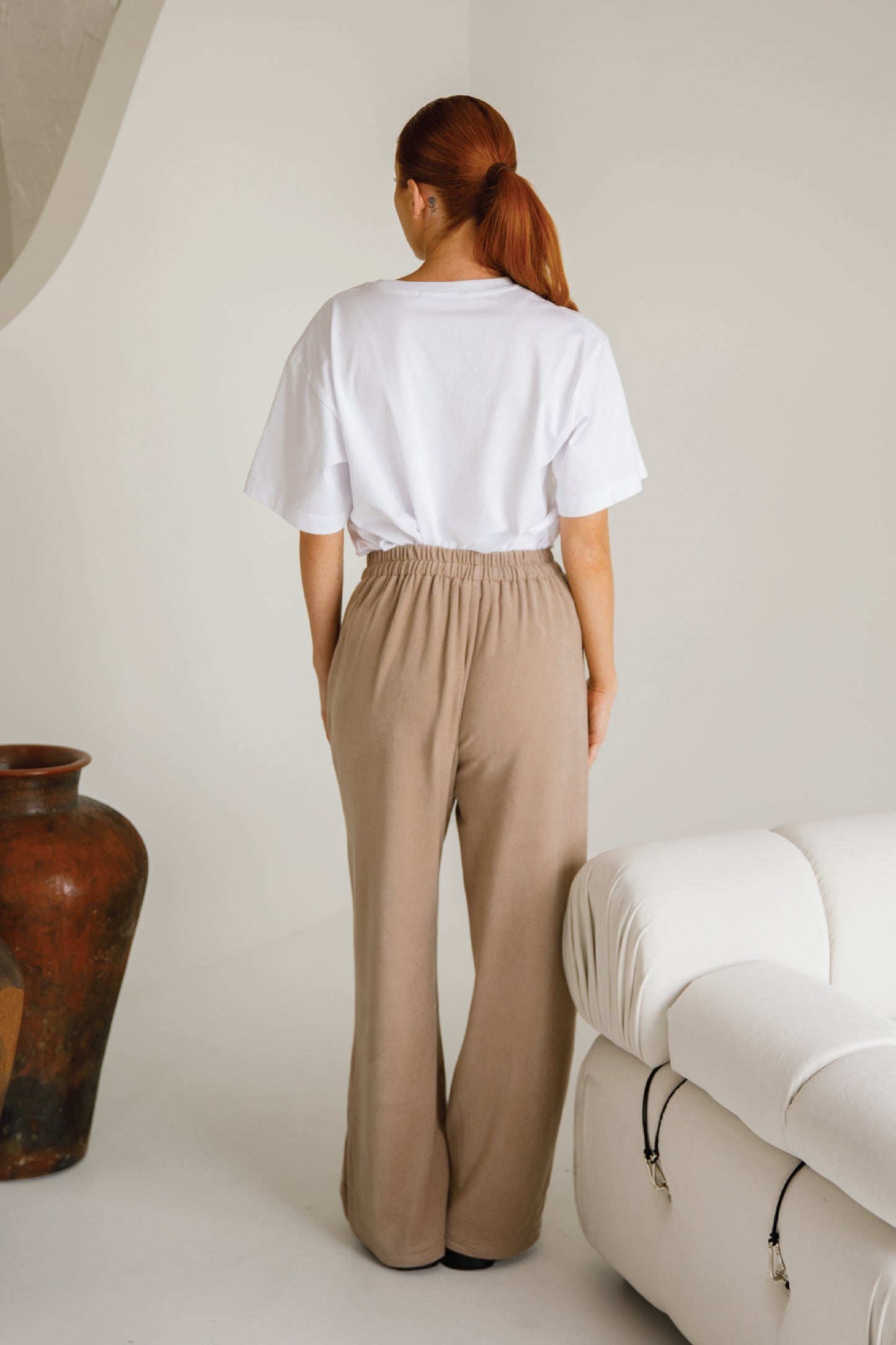 Betty Lounge Pant | Taupe