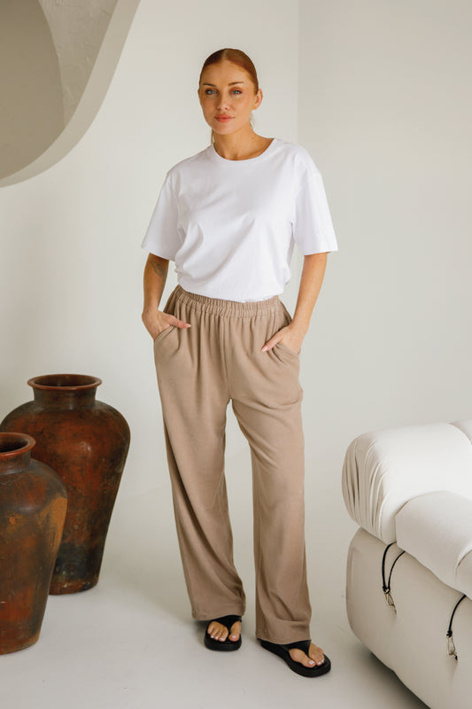 Betty Pant | Taupe