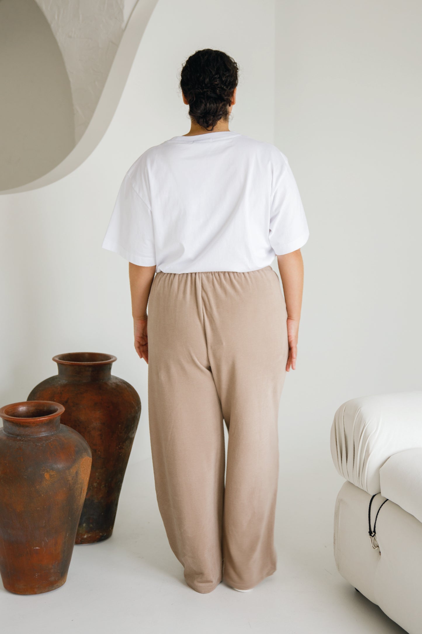 Betty Lounge Pant | Taupe