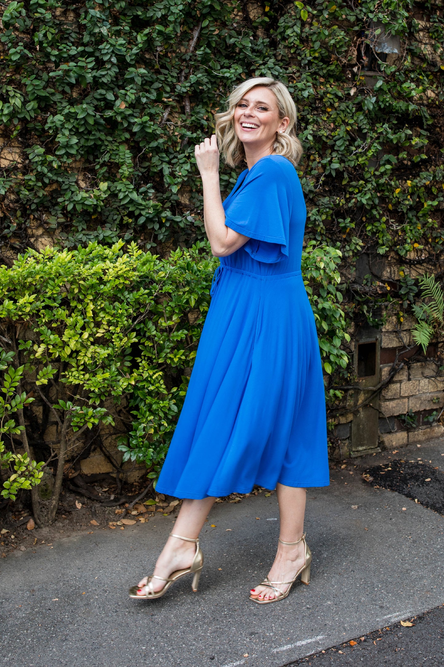 Plus-Sized Blue Dresses | PQ Collection | Billine Dress