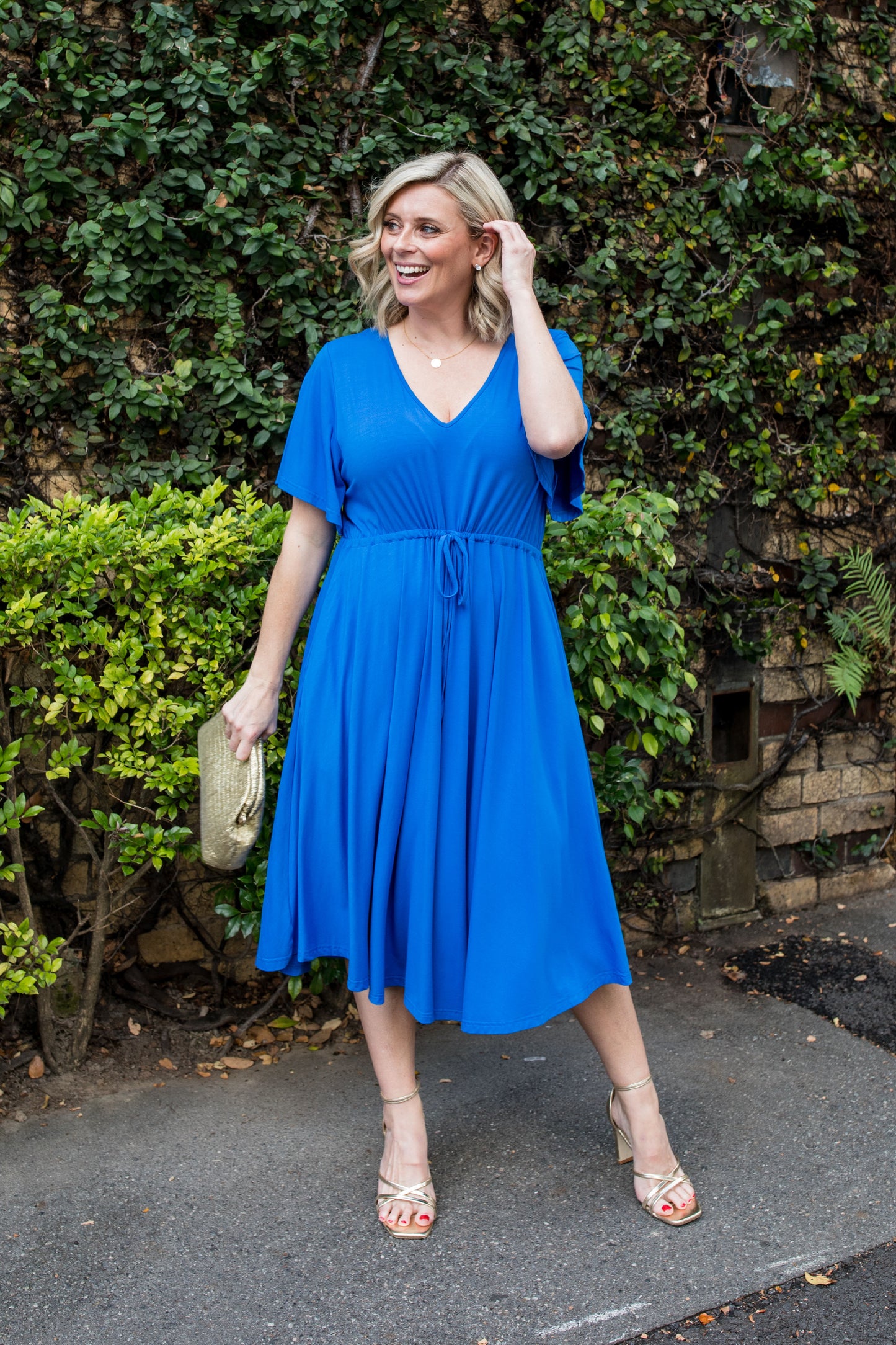 Plus-Sized Blue Dresses | PQ Collection | Billine Dress