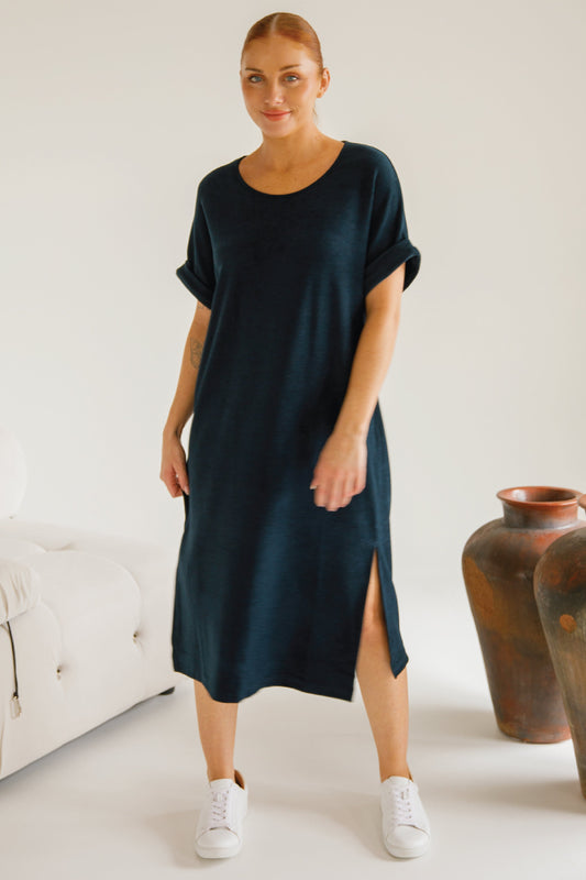 Bonnie Lounge Dress | Forest Marle