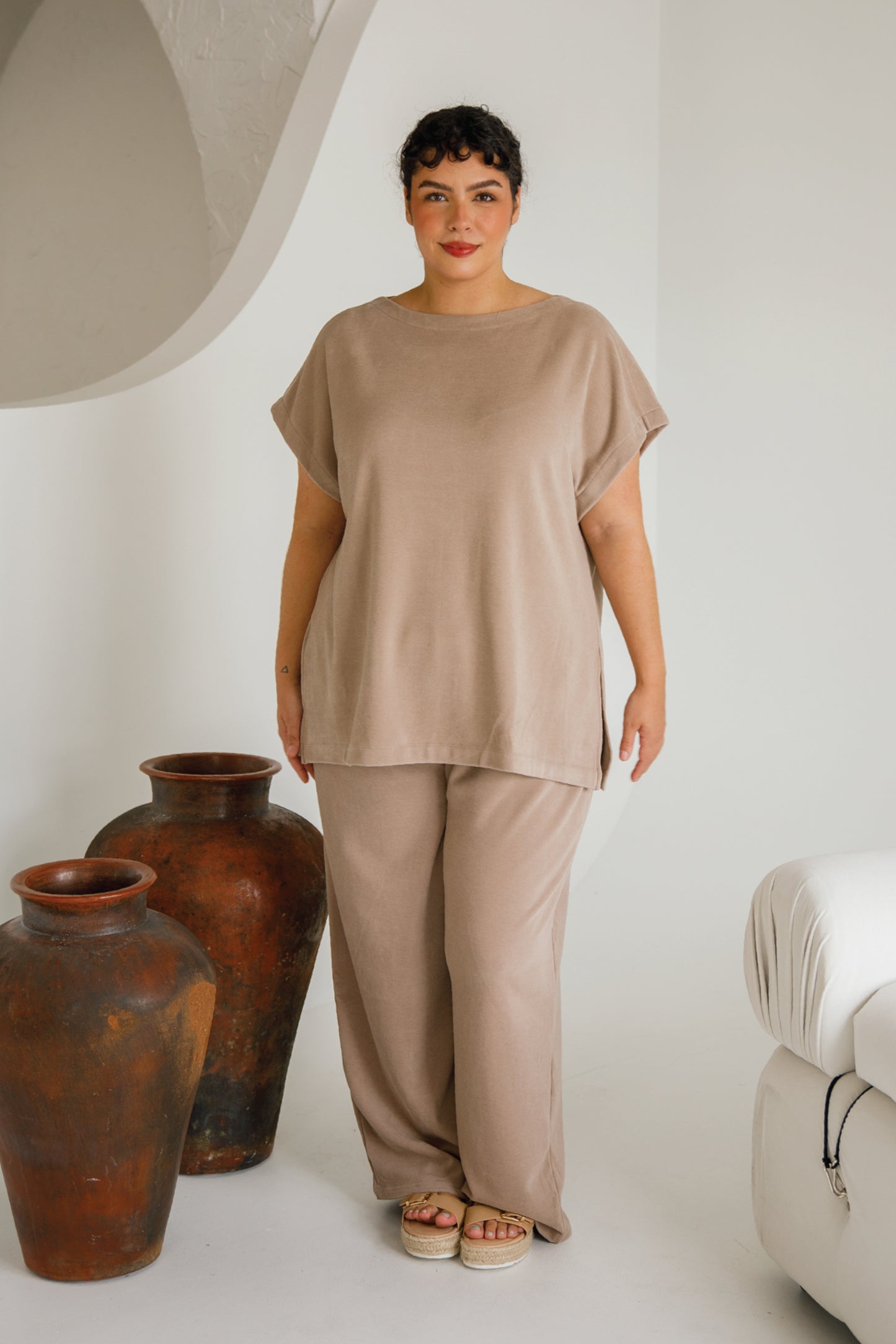 Bridget Top | Taupe