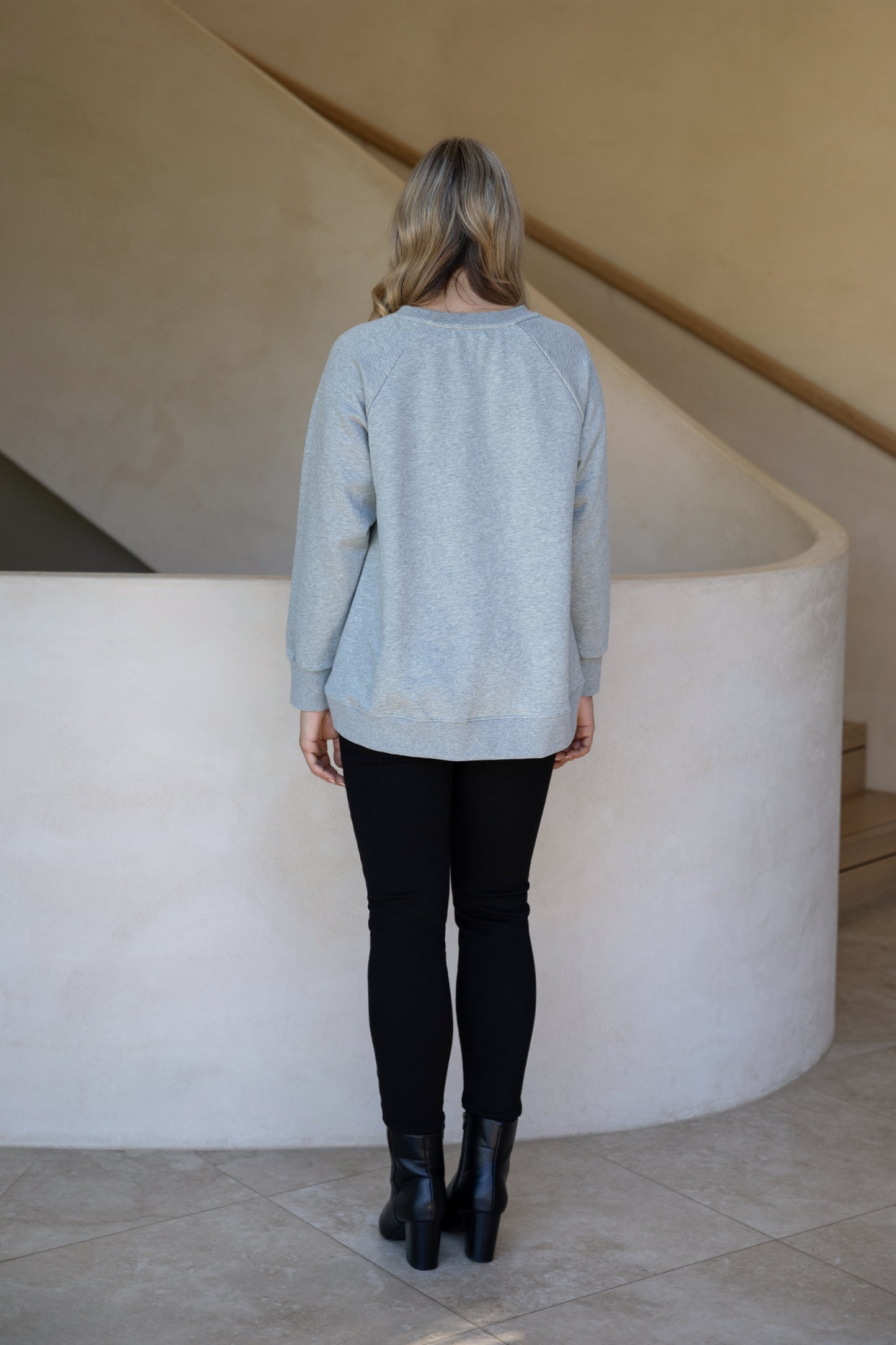 brodie sweater silver