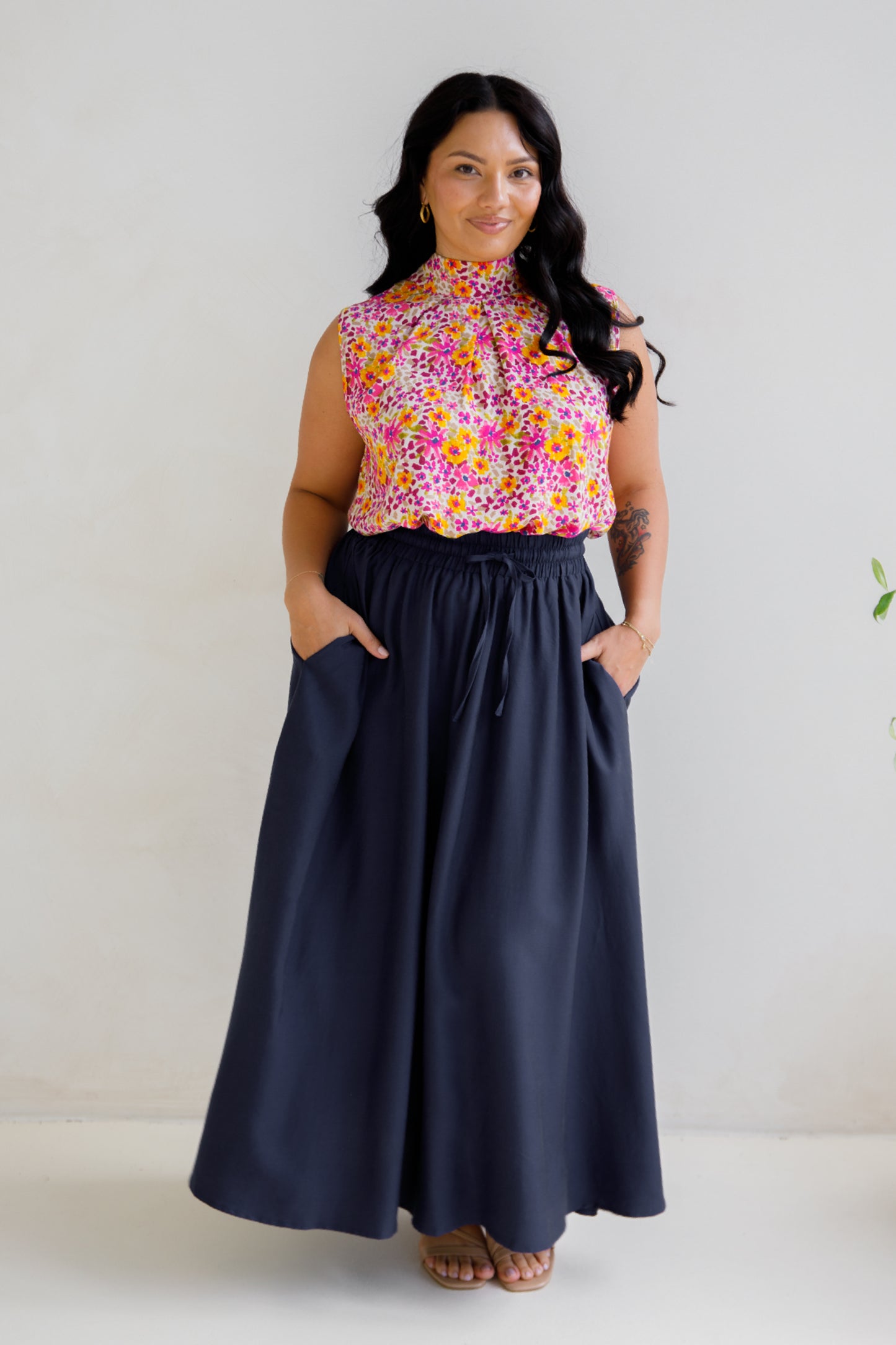 Lena Skirt | Navy