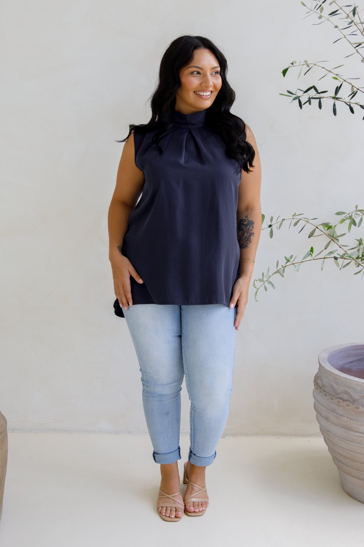 Casey Top | Navy