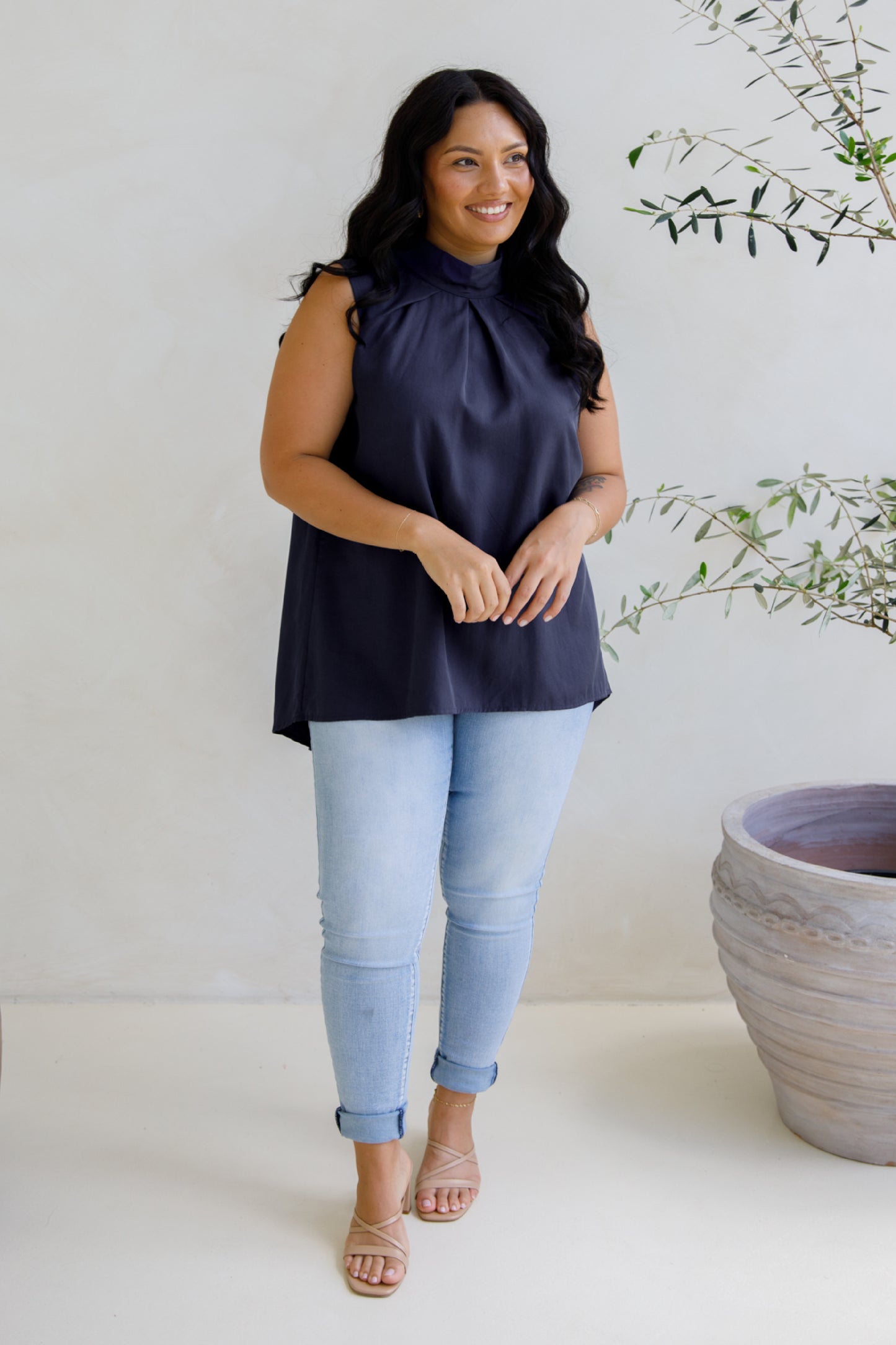 Casey Top | Navy