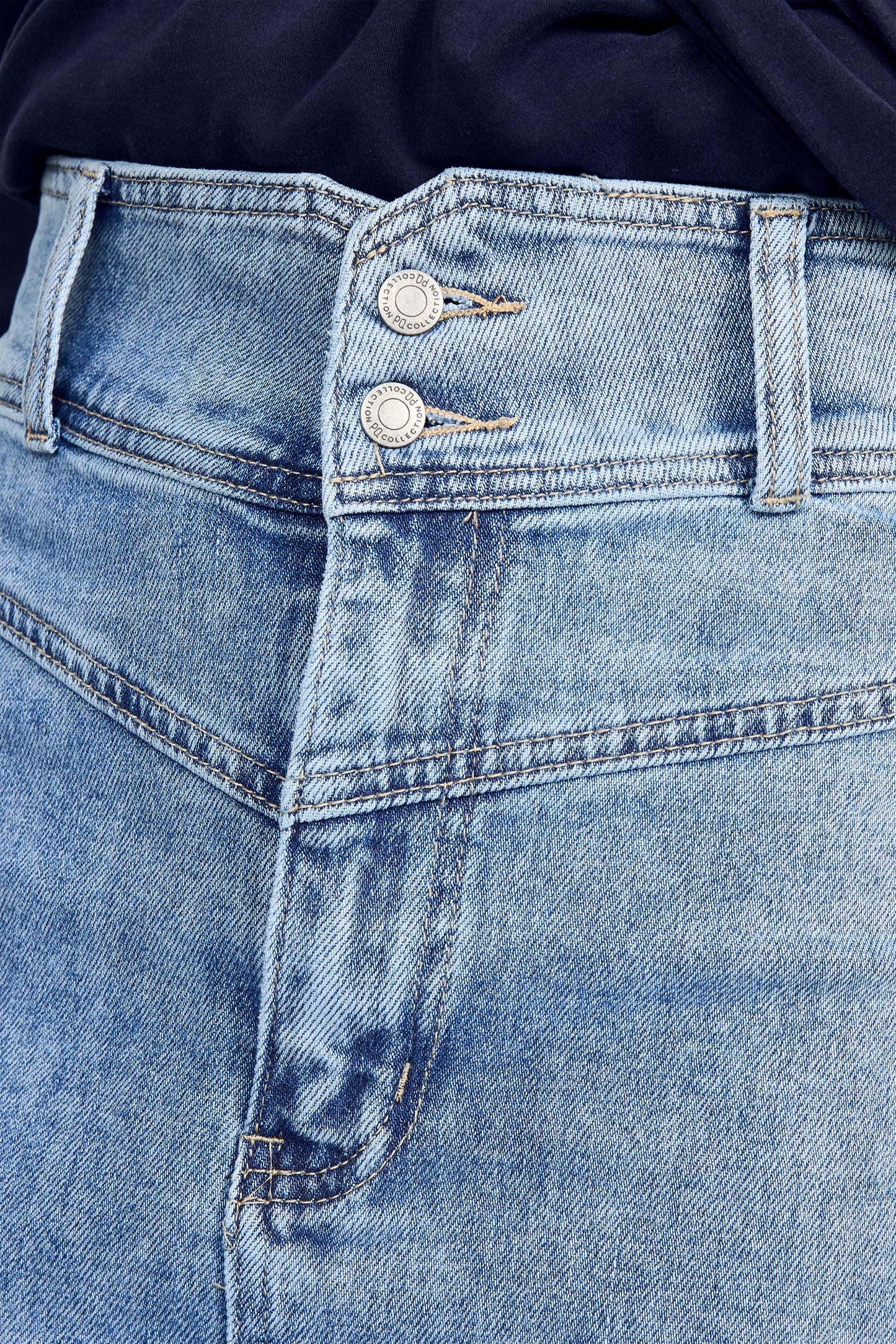 DAYA Rigid Denim Maxi Skirt | Light Wash | FINAL SALE