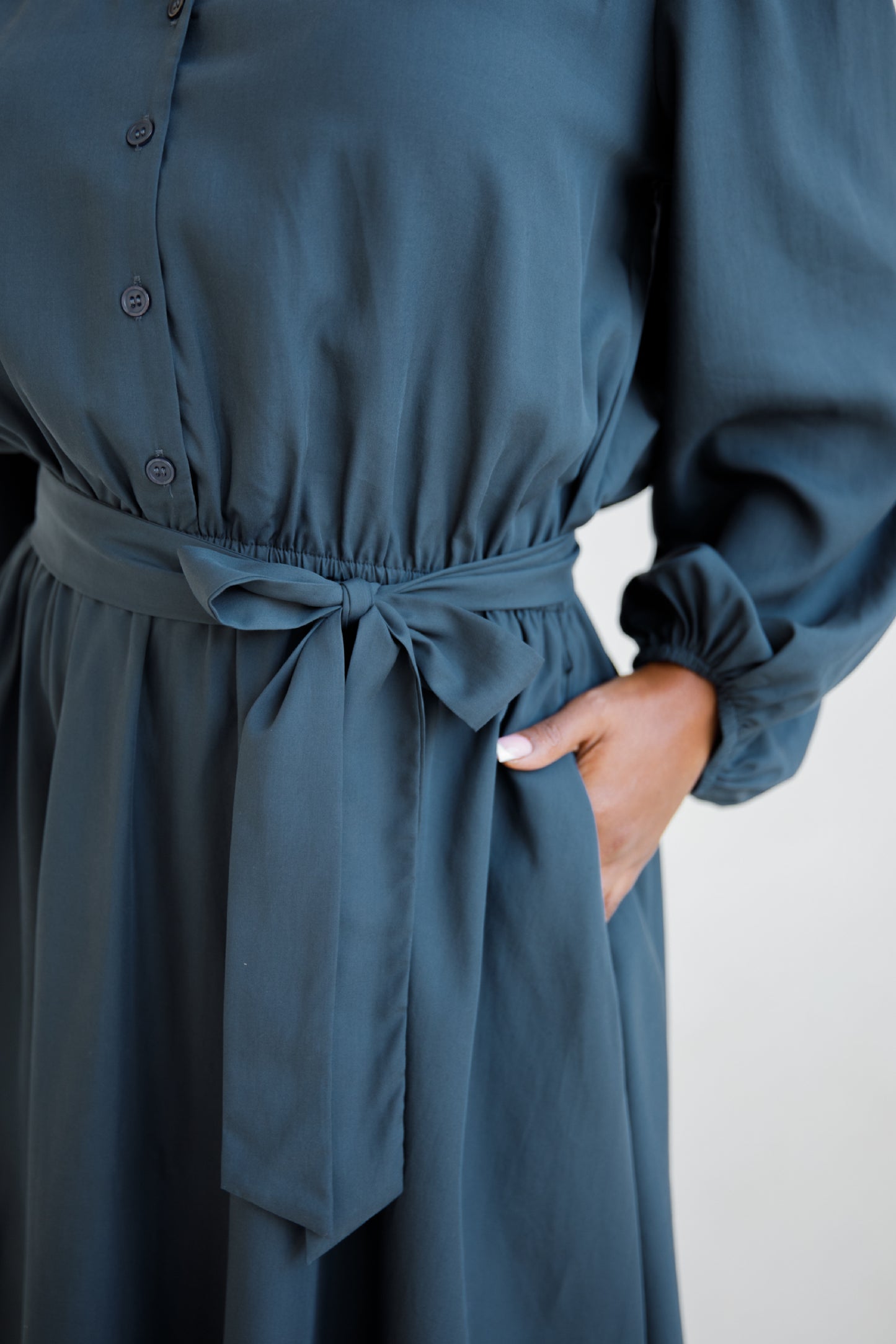 Dahlia Dress | Storm