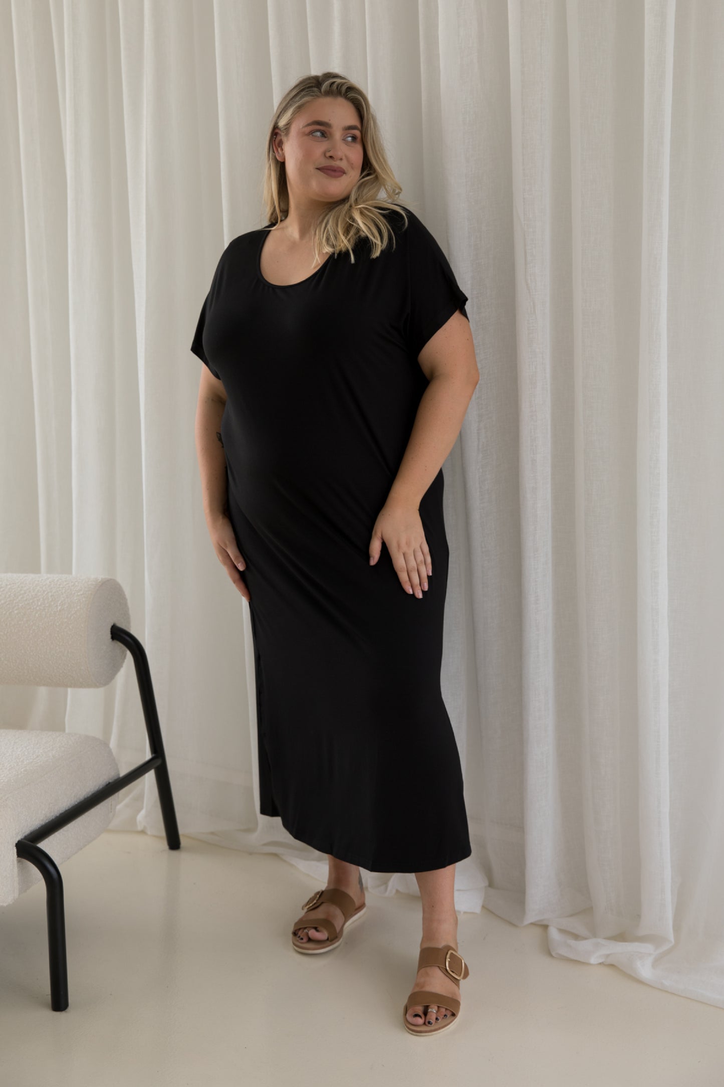 Plus-Sized Black Dresses | PQ Collection | Destiny Dress