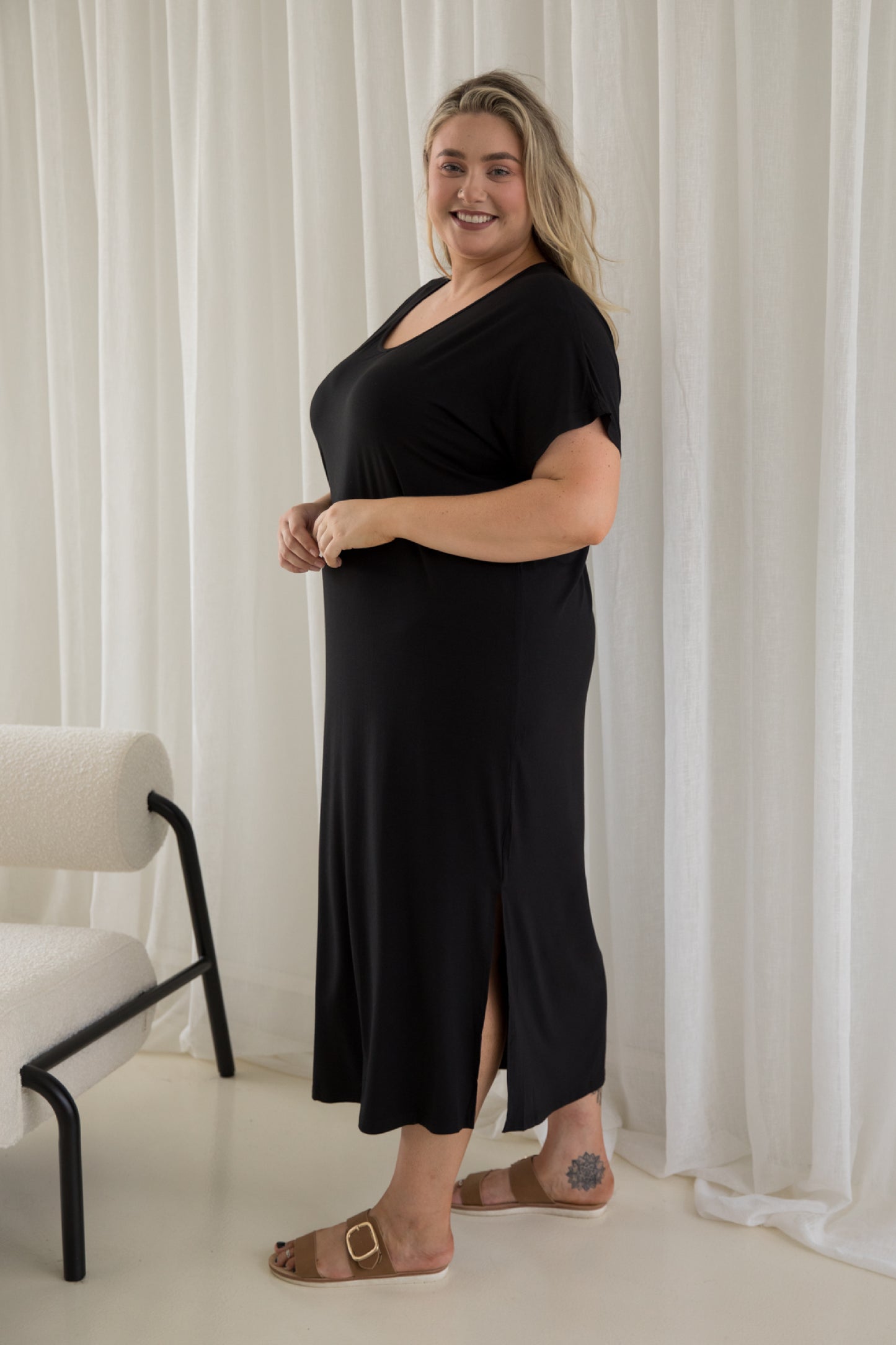 Plus-Sized Black Dresses | PQ Collection | Destiny Dress