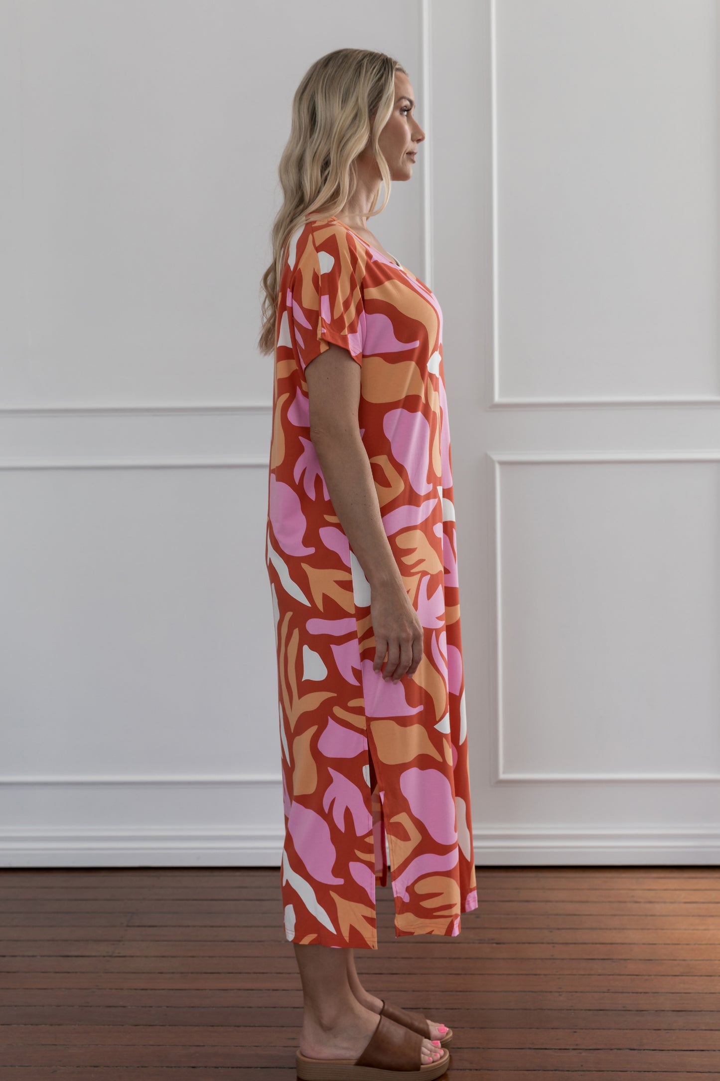 Destiny Dress in Coral Reef