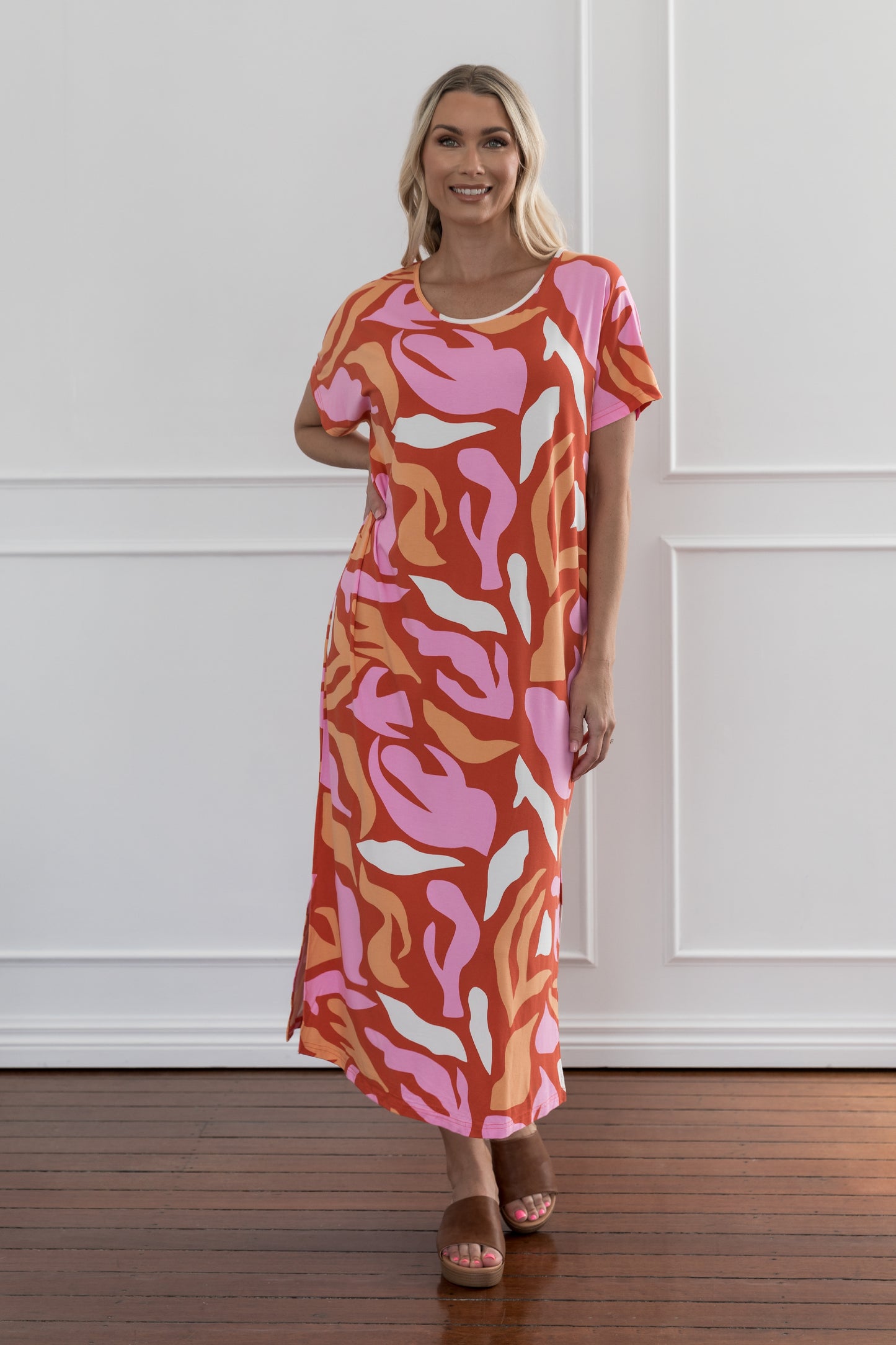 Destiny Dress in Coral Reef