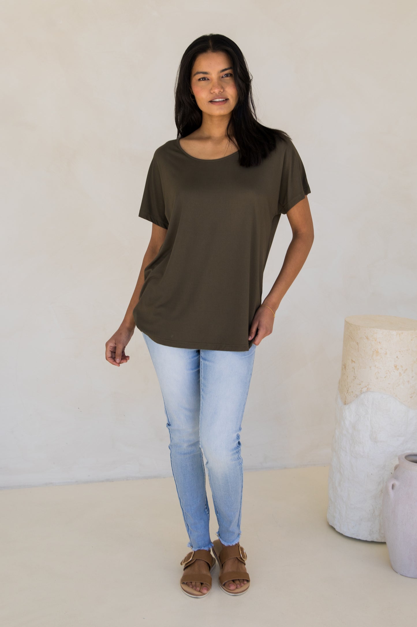 Destiny Top | Moss Green