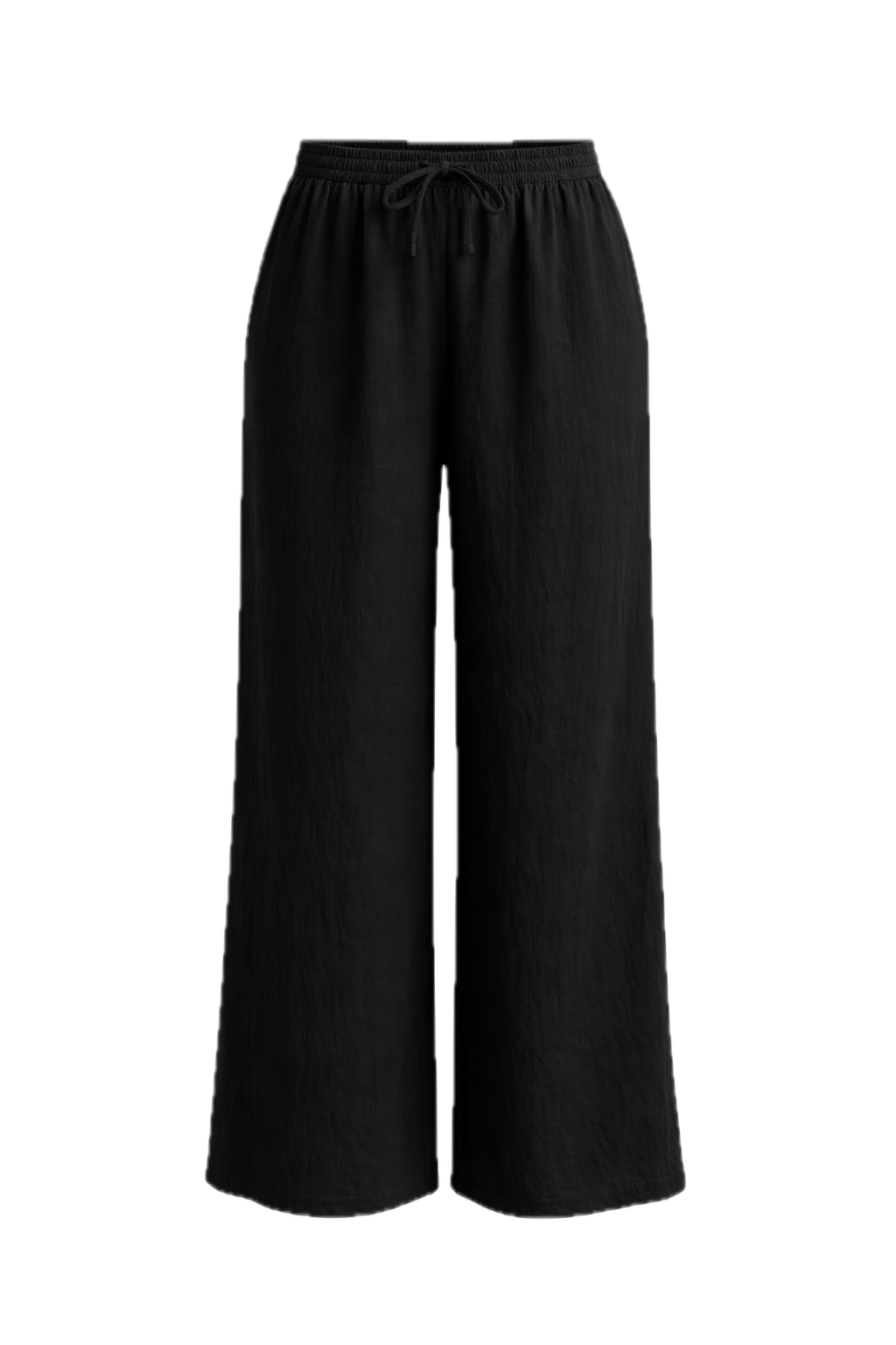 ELLA Lyocell Wide Leg Long Pant | Black
