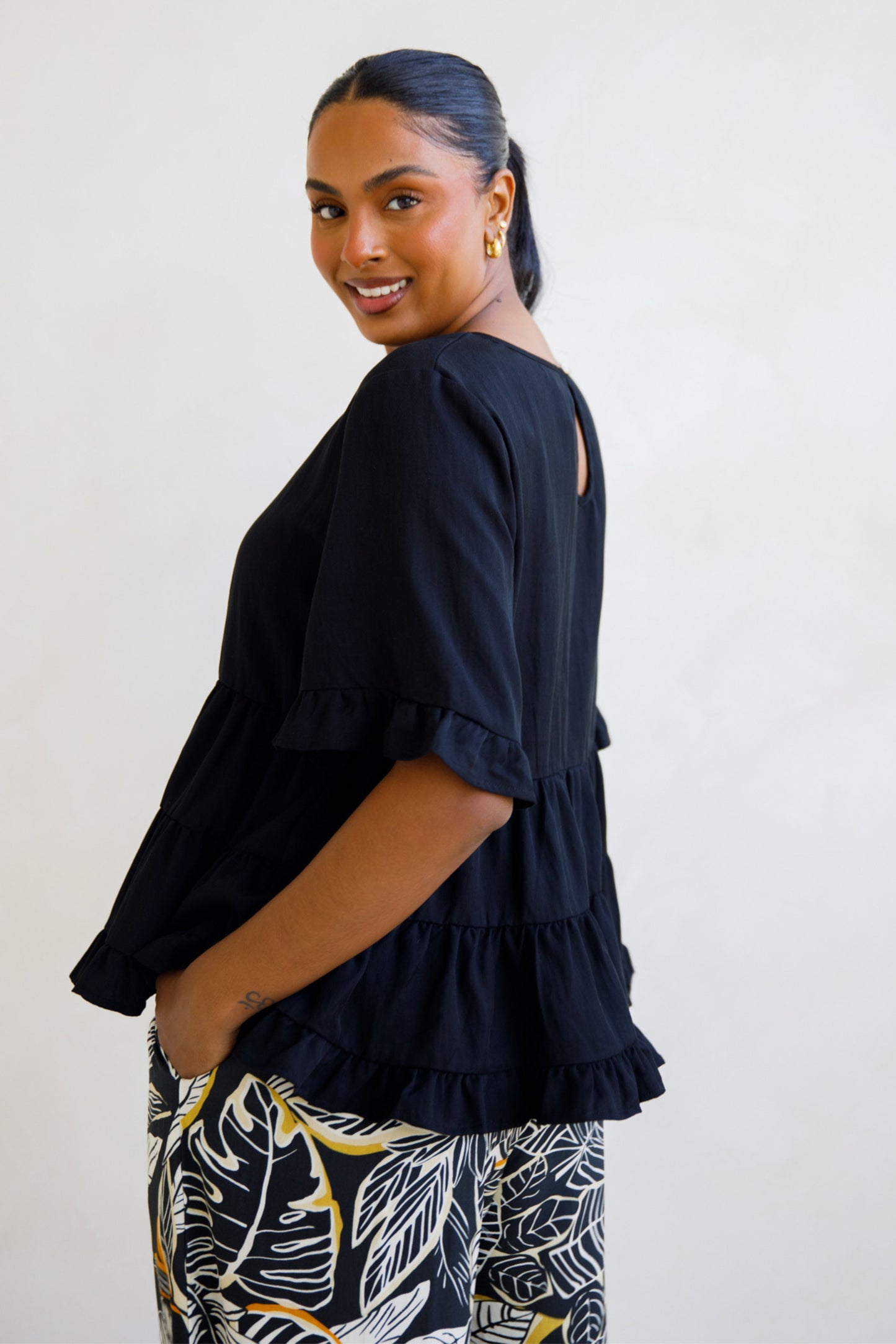 Ella Top | Black