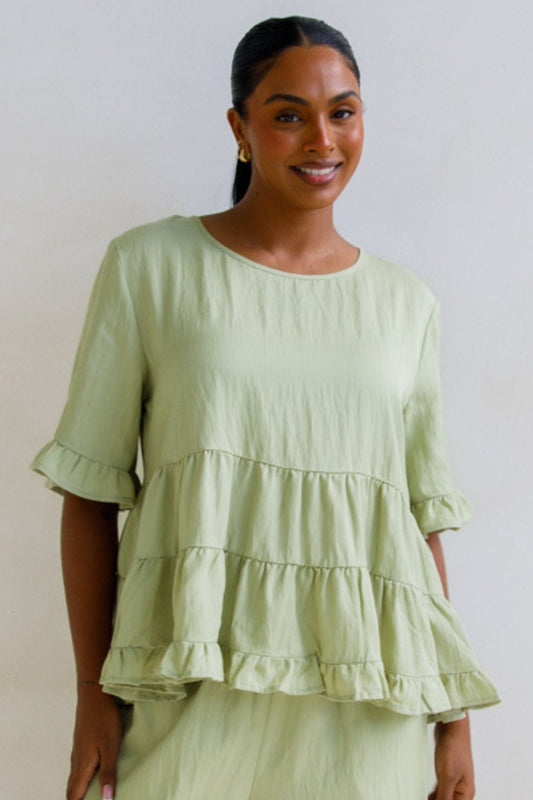 Ella Top | Matcha