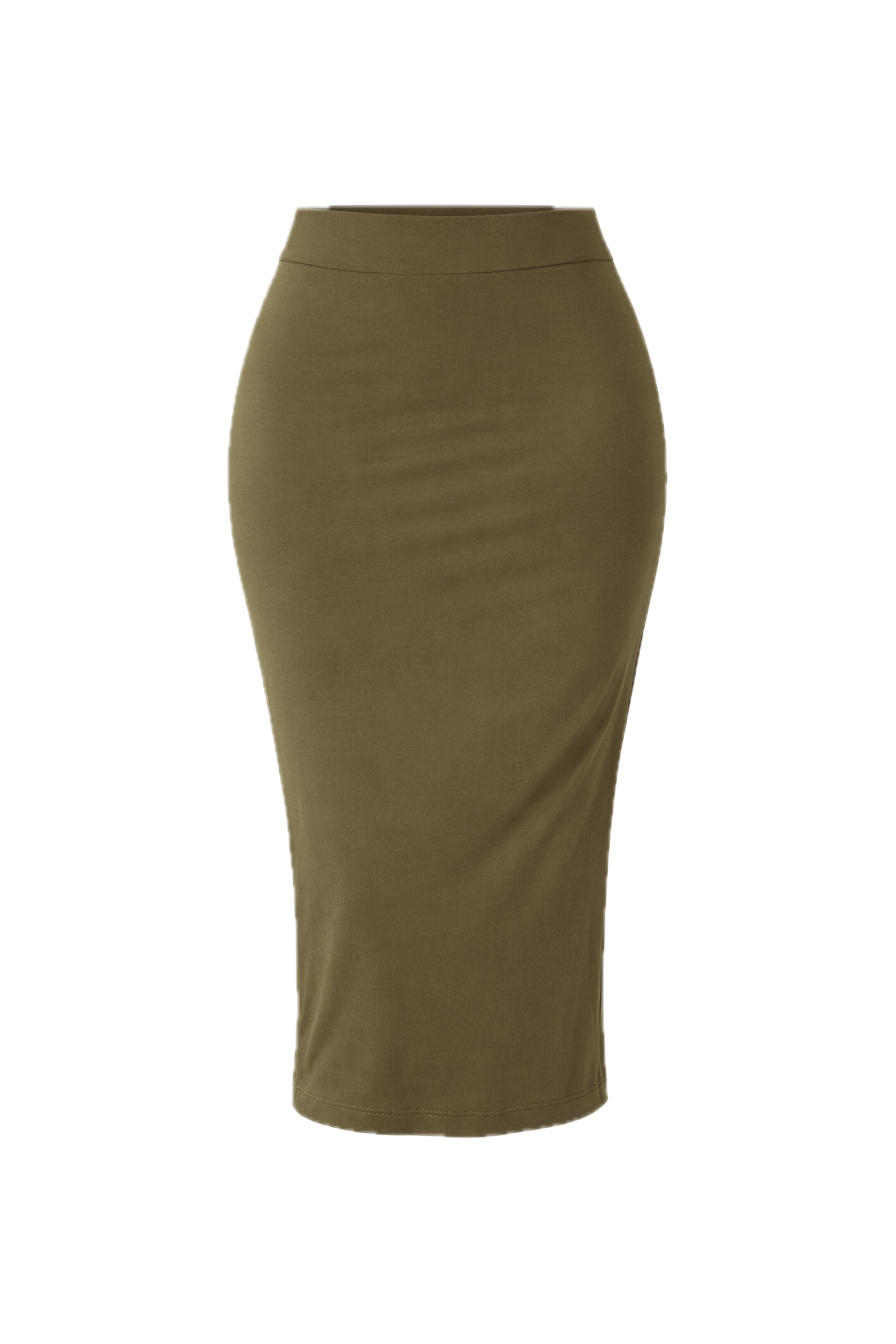 EVERYDAY Bamboo Midi Skirt | Khaki | FINAL SALE