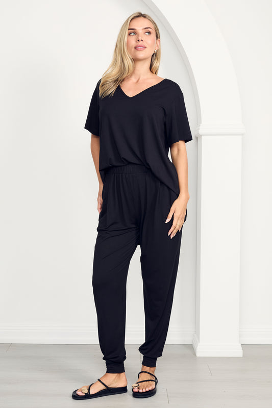 EVERYDAY Bamboo Long Pant | Black