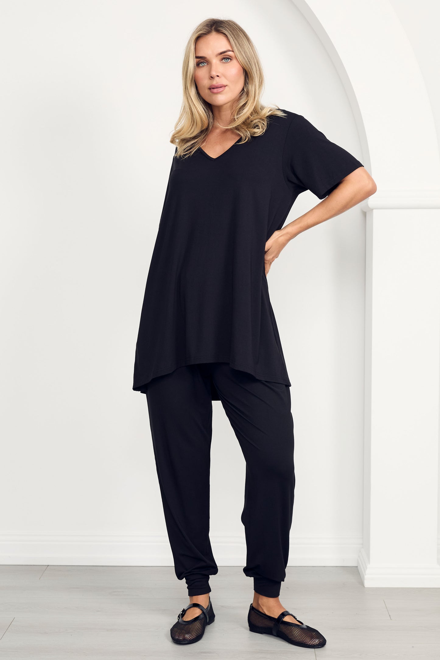 EVERYDAY Bamboo Long Pant | Black